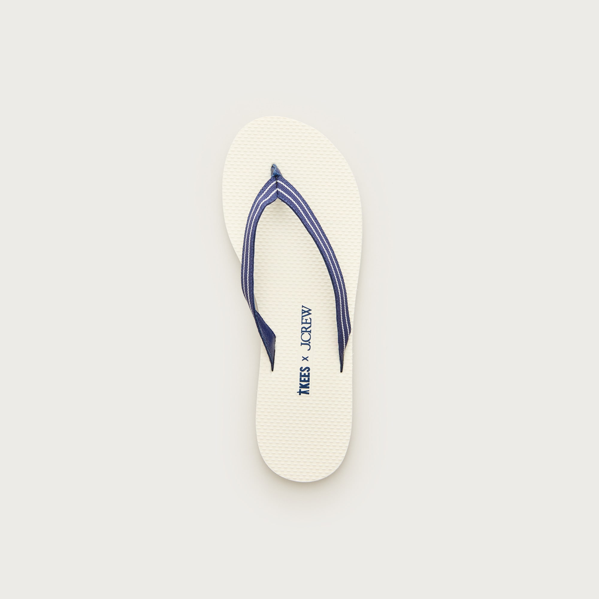 Limited-edition TKEES X J.Crew thong sandals