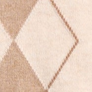 Cotton argyle cardigan sweater OATMEAL MUSHROOM ACORN