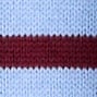 Cotton striped wide-hem sweater FOUNTAIN MIST BURGUNDY
