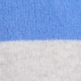 Sweater-polo in cotton-soft blend PLATINUM RETRO BLUE STR