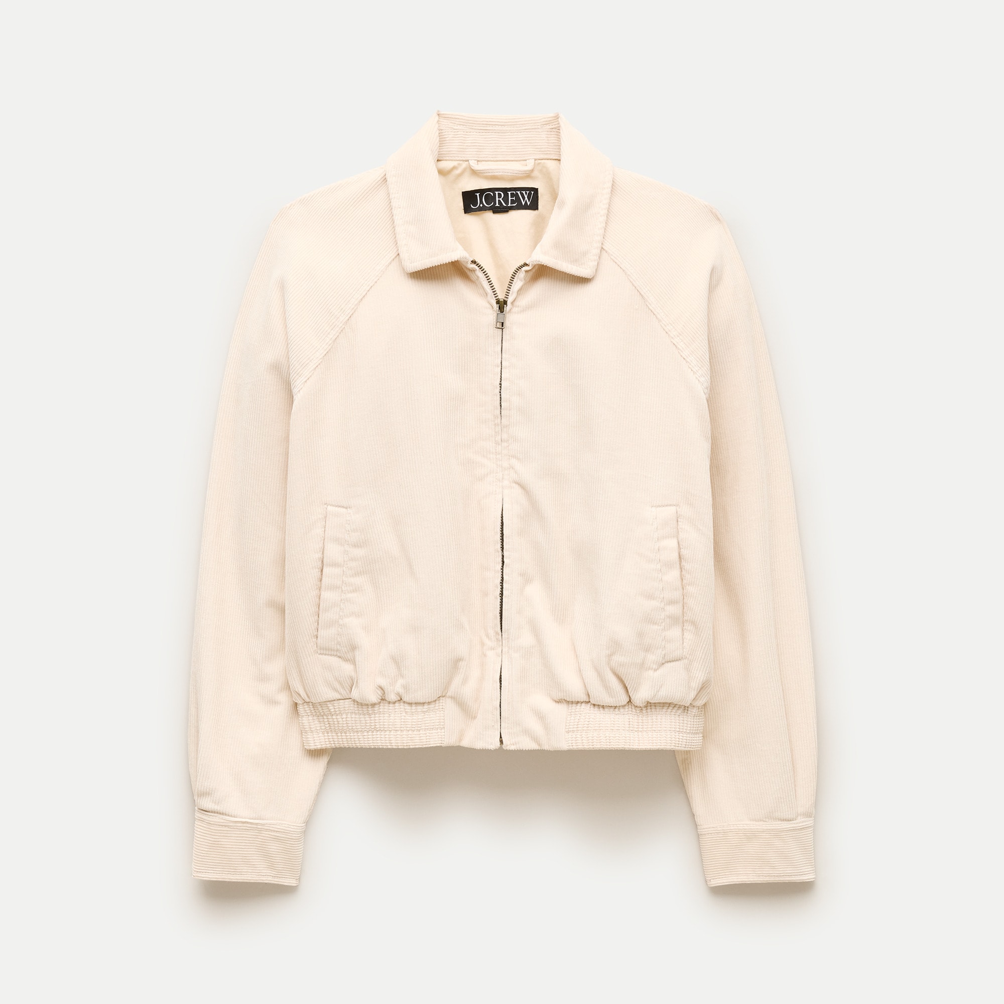 Bomber jacket in corduroy