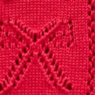 Girls' bow-pointelle sweater-tee VINTAGE RUBY