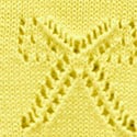 Girls' bow-pointelle sweater-tee CITRUS ICE