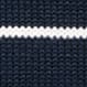 Heritage cotton quarter-zip sweater DARKEST INDIGO IVORY ST