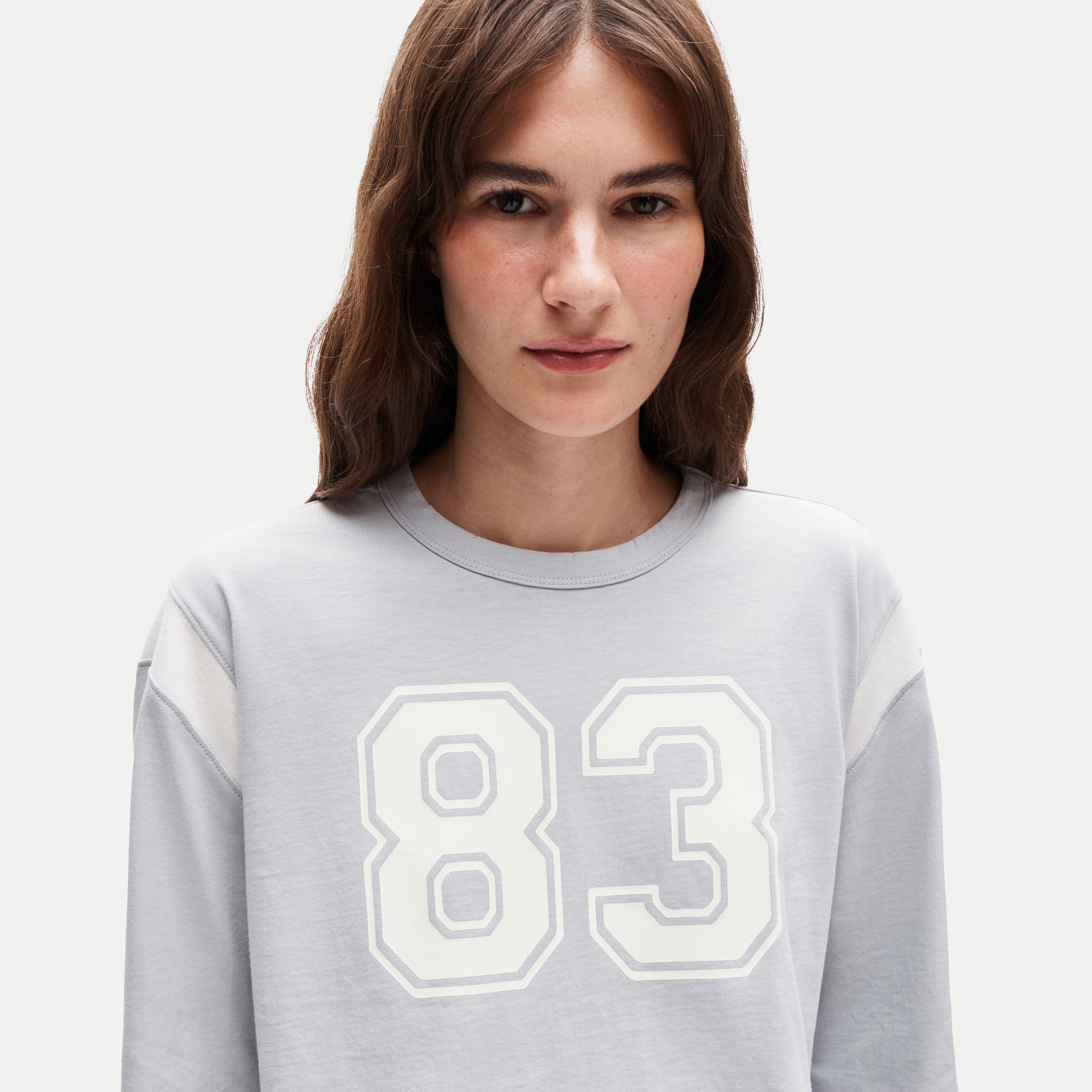 Boyfriend jersey '83 varsity T-shirt