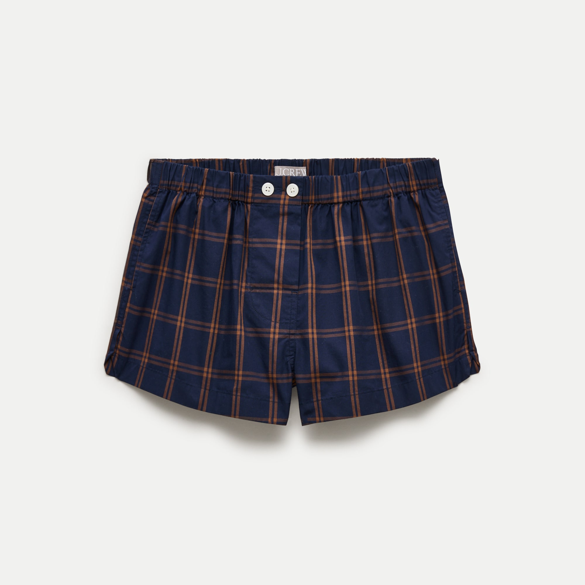 Boxer short in cotton poplin