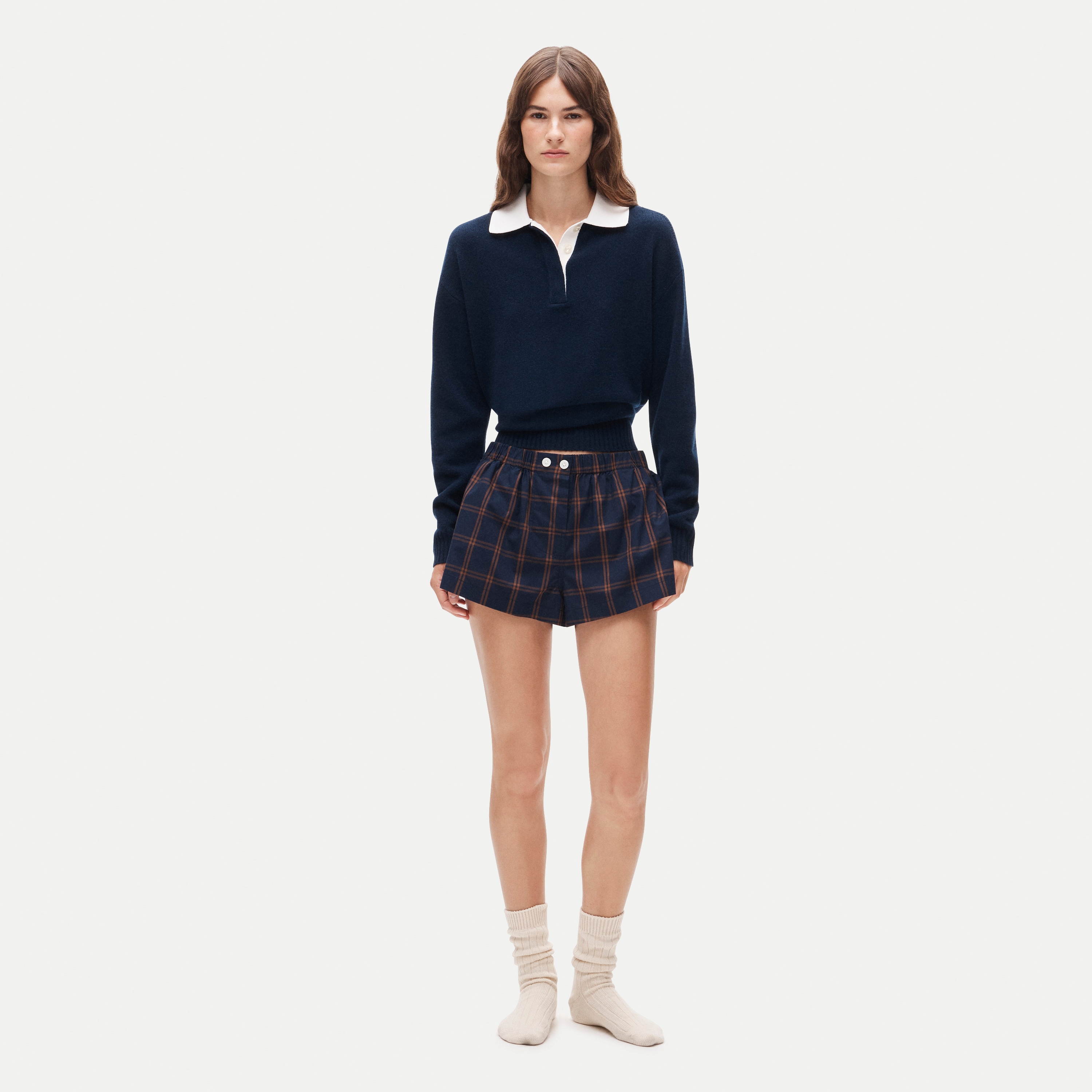 Boxer short in cotton poplin - thumbnail 2