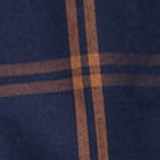 Boxer short in cotton poplin NAVY