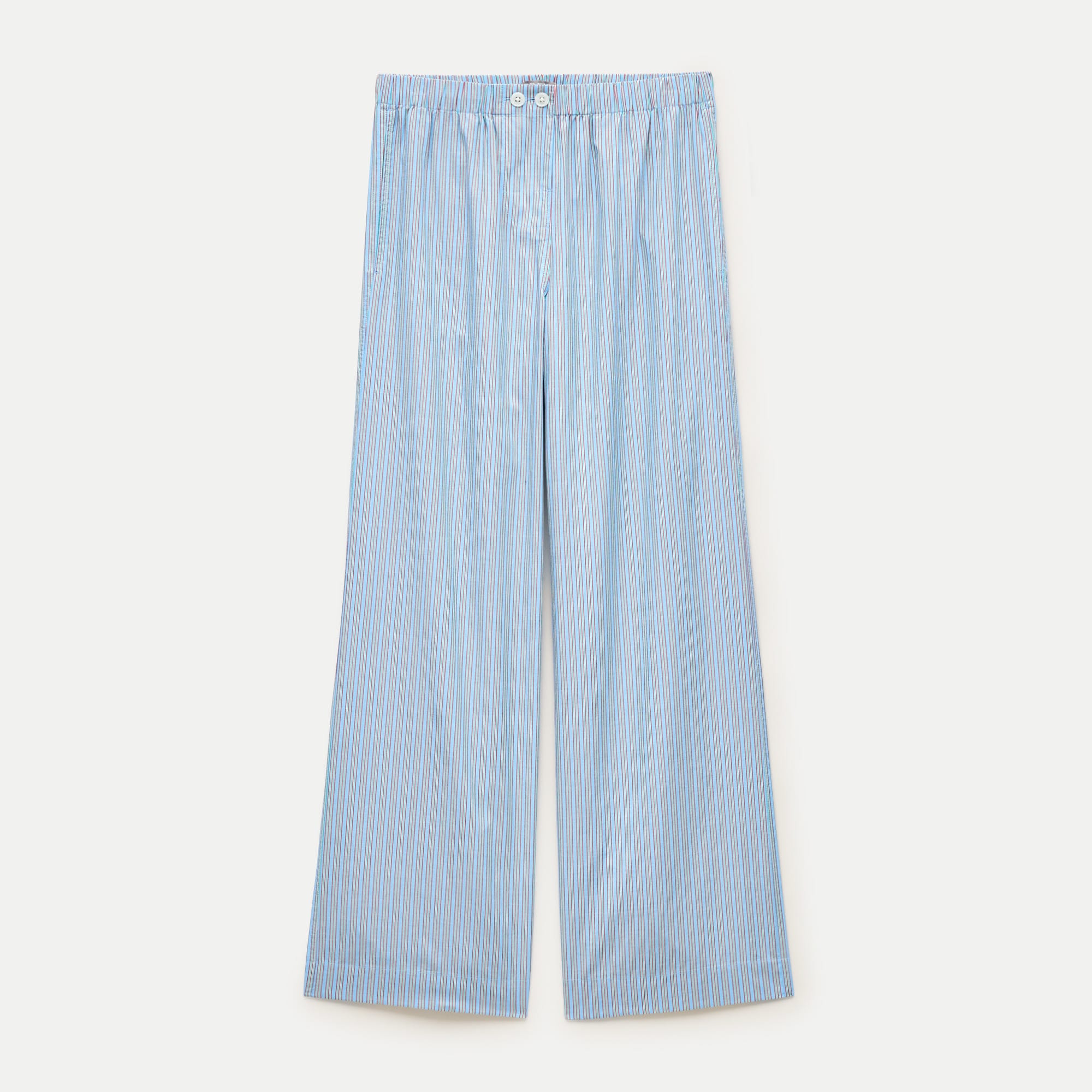Classic pajama pant in cotton poplin