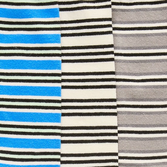 Striped trouser socks three-pack STRIPE MULTI