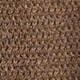 Cotton basketweave crewneck sweater HTHR WALNUT