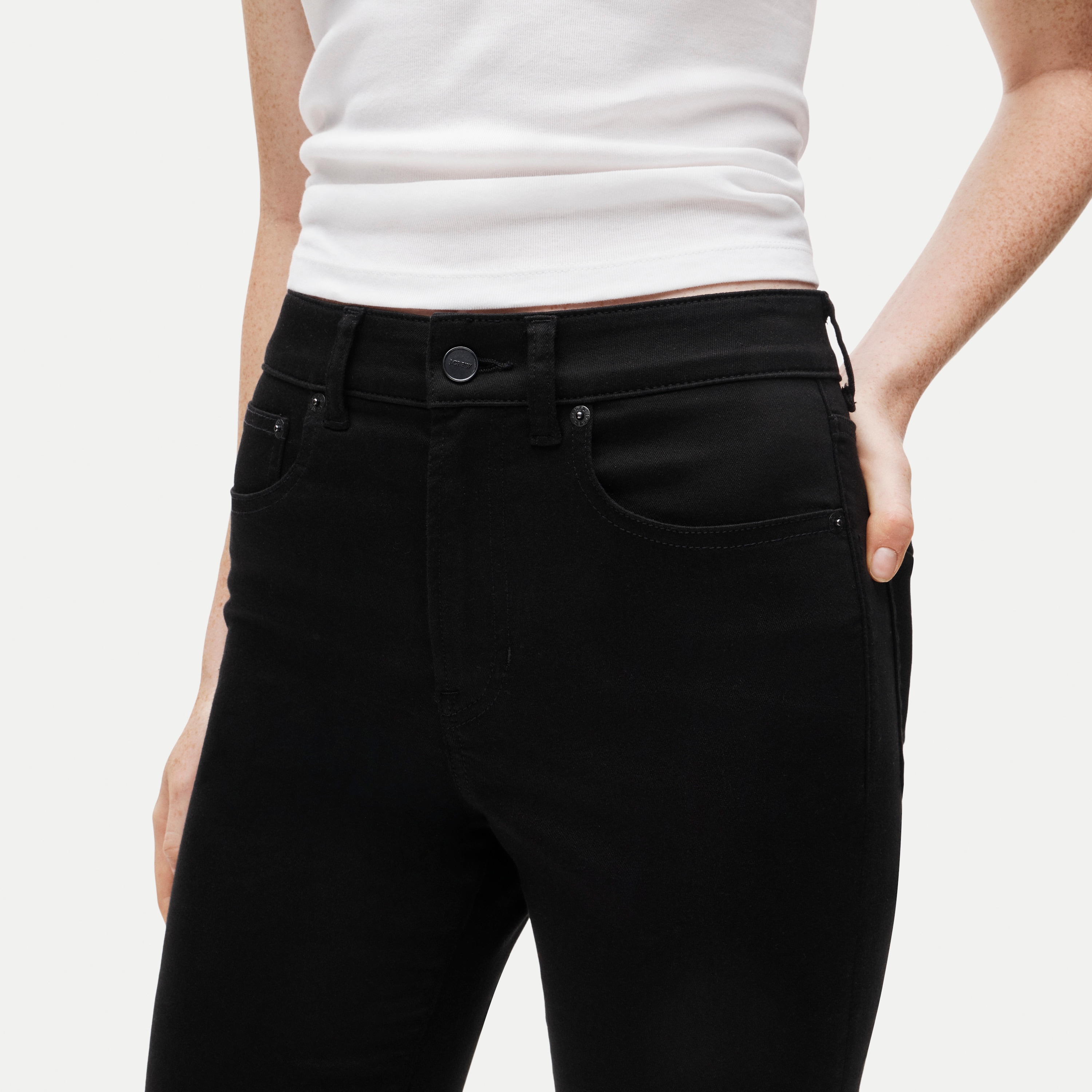 Bootcut jean in super-stretch