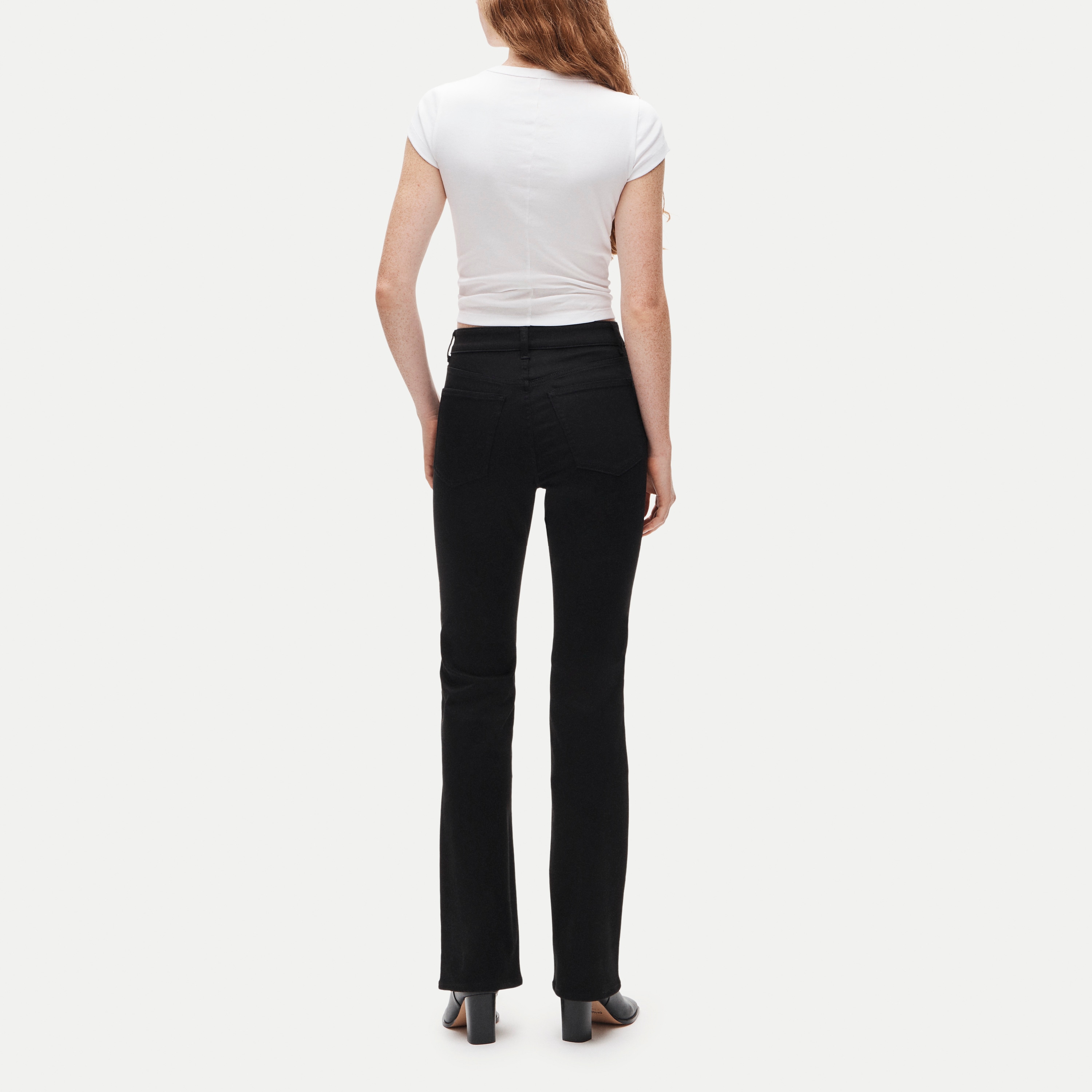 Bootcut jean in super-stretch
