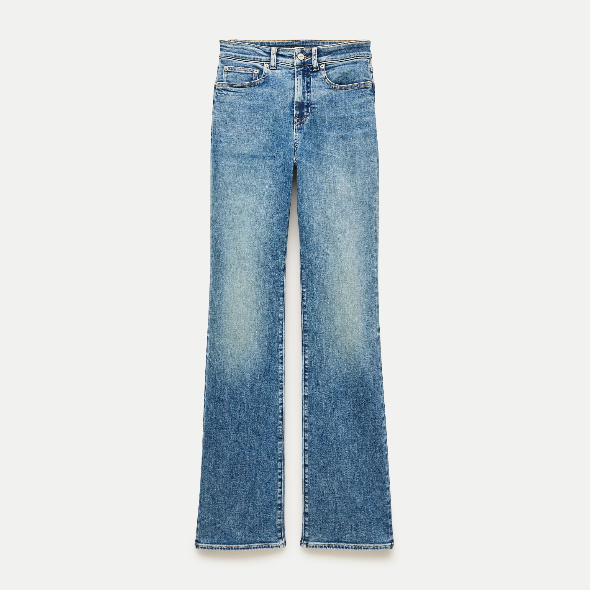 Bootcut jean in super-stretch