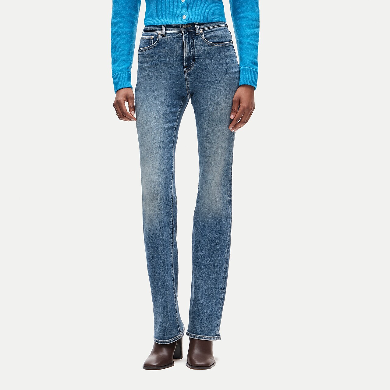 High-rise '90s Classic Straight Jean In Rouses Wash For Women | J.Crew