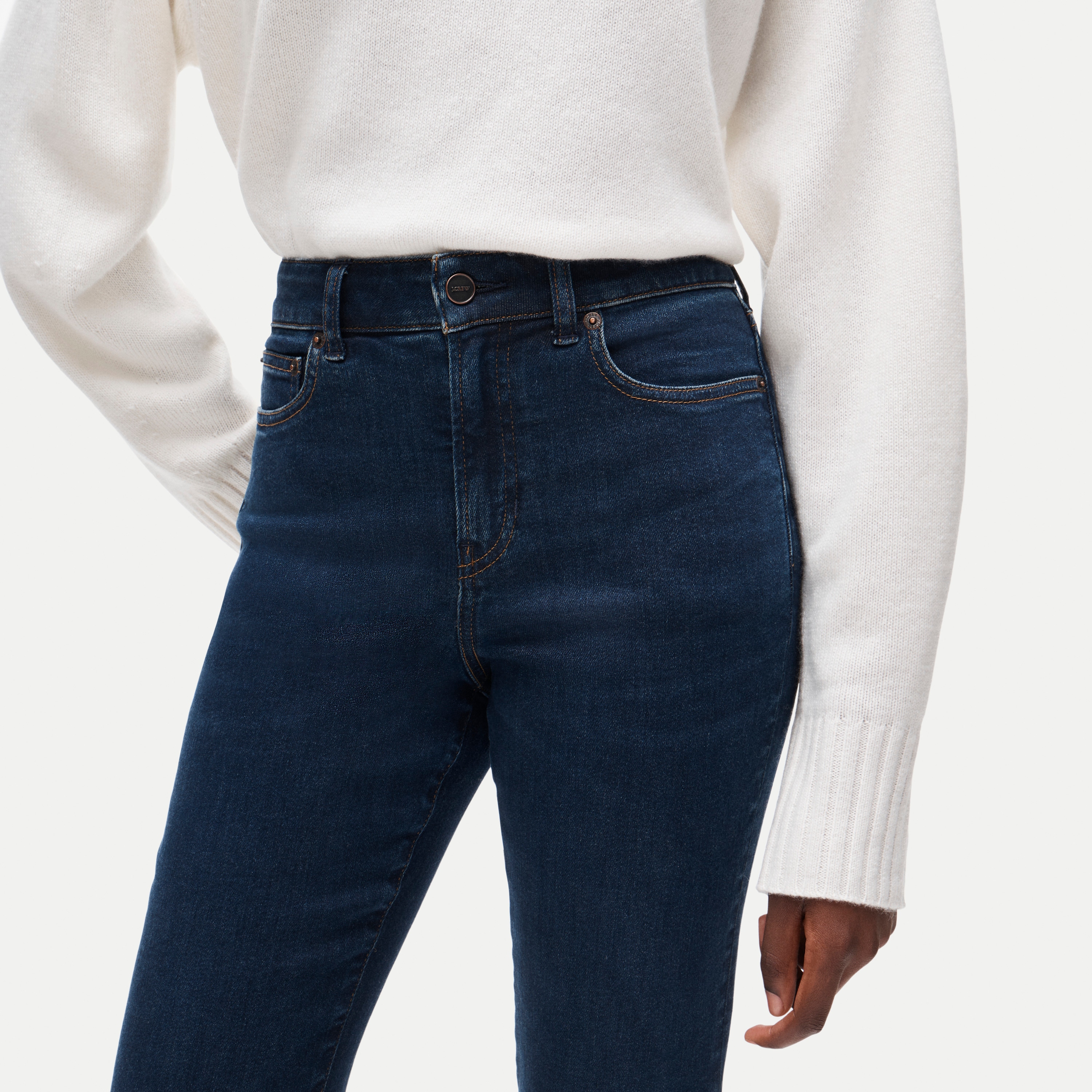 Bootcut jean in super-stretch
