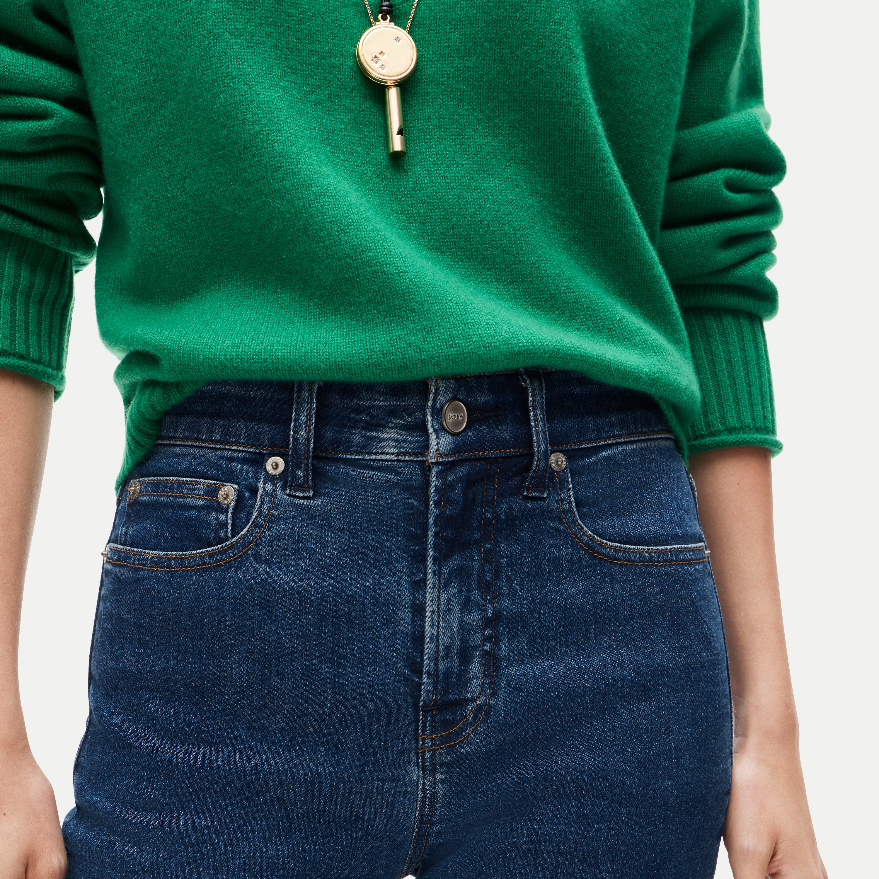 Bootcut jean in super-stretch