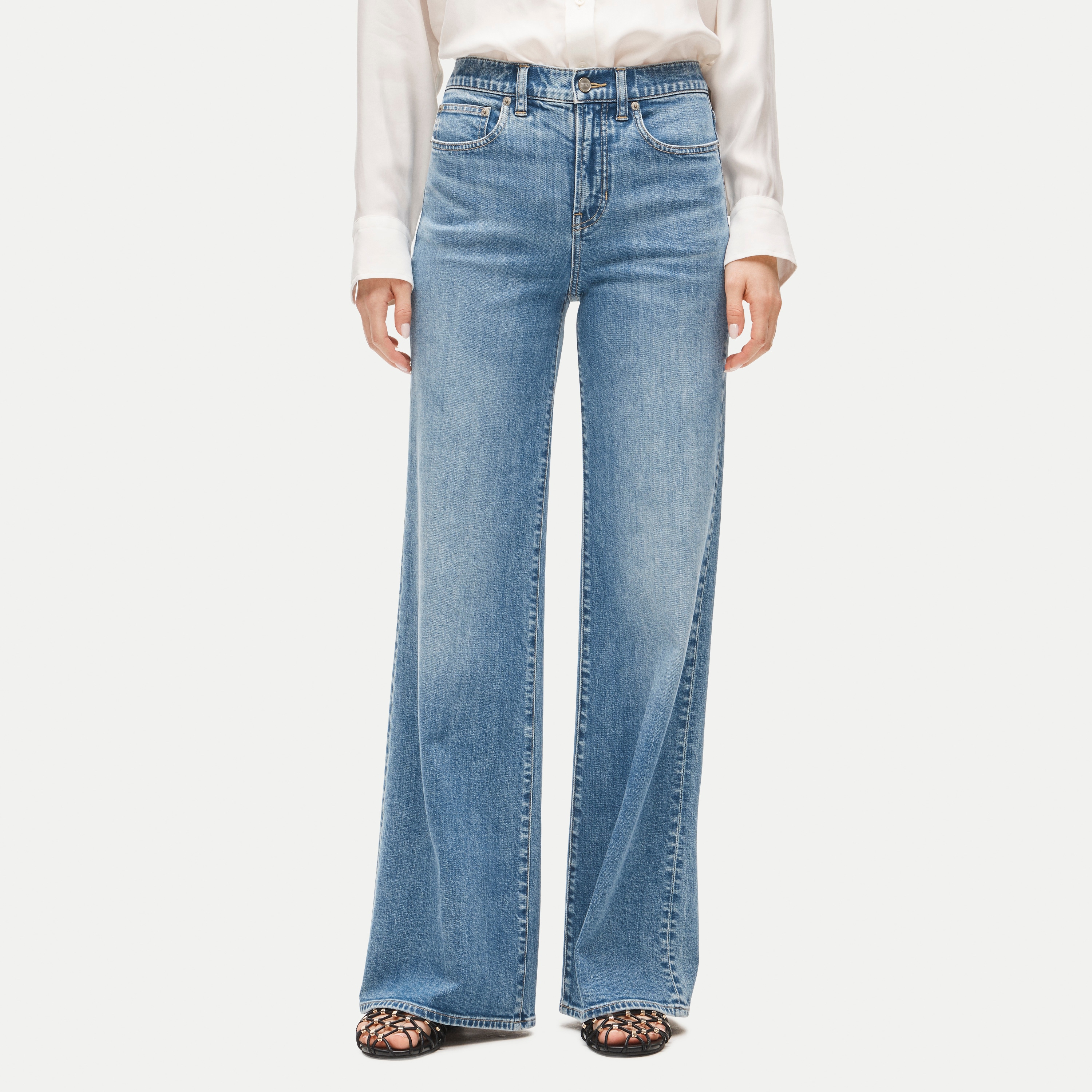 Mid-rise '90s Classic Straight-fit Jean In Birchwood Wash For