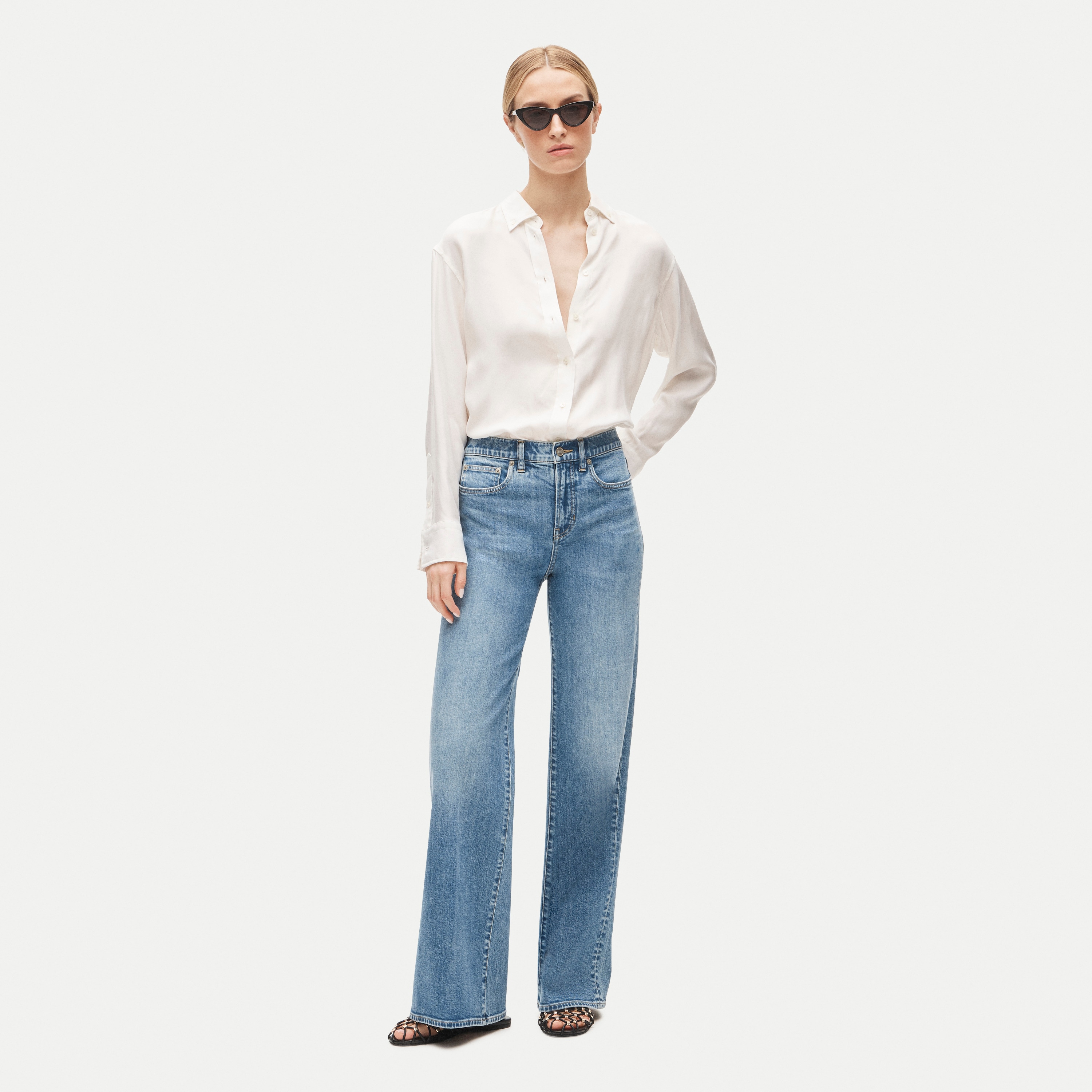 Denim trouser jean