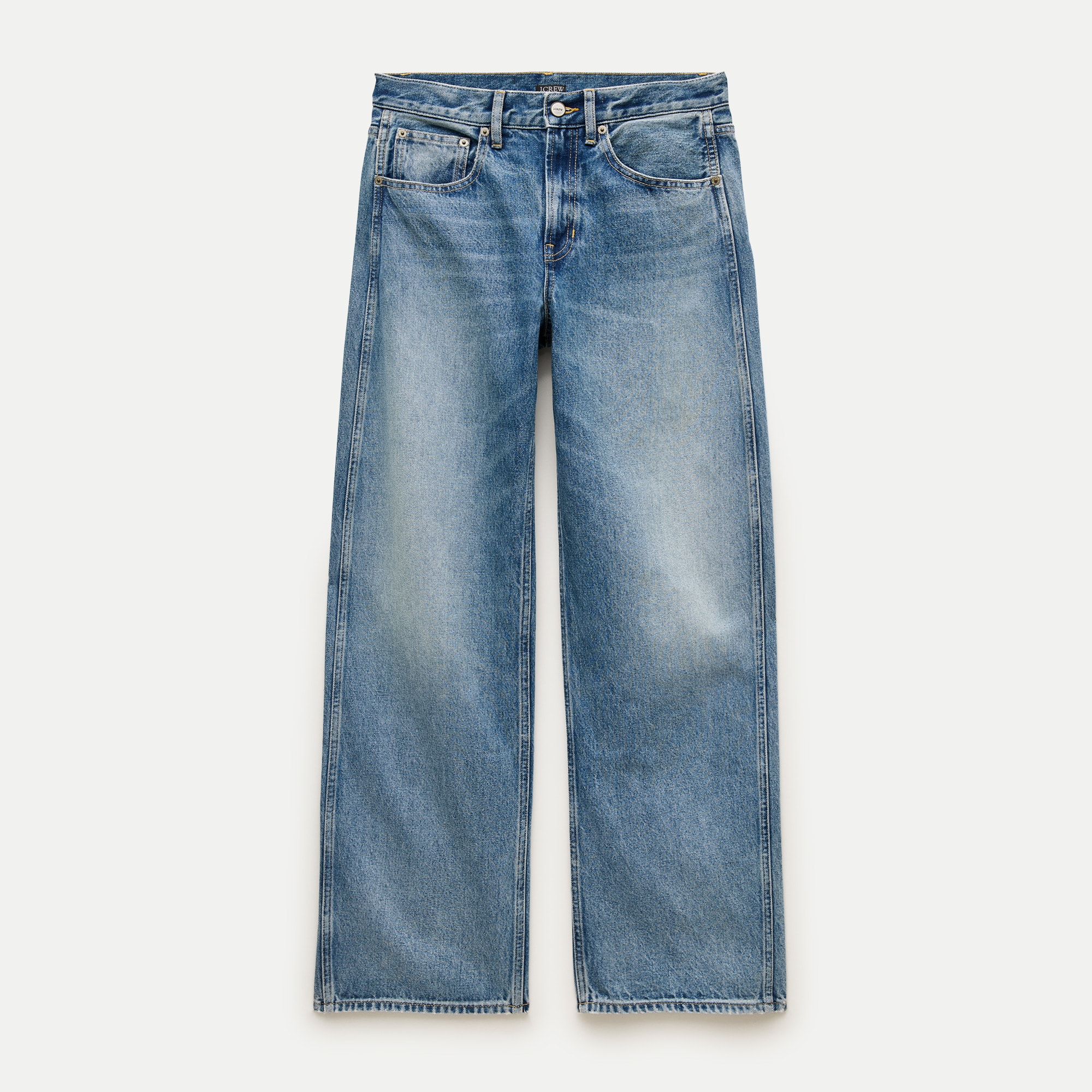Lower-rise Wide-leg Jean In 1984 Rigid For Women | J.Crew