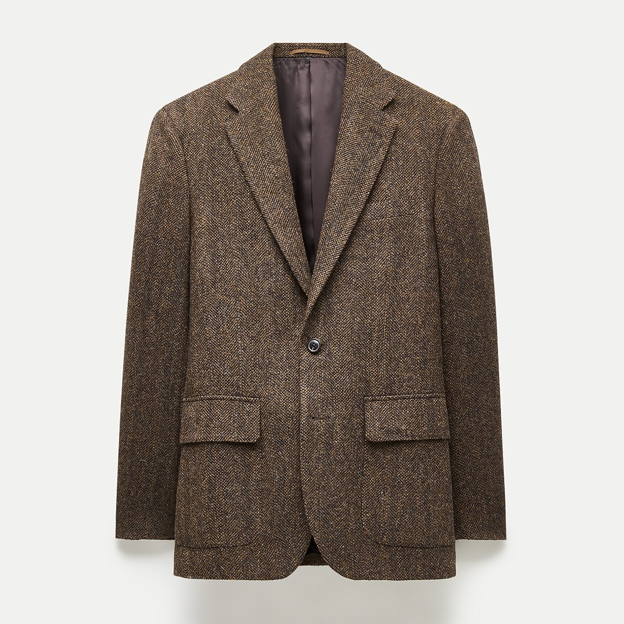 Kenmare Relaxed-fit Suit Jacket In English Donegal Wool Tweed For