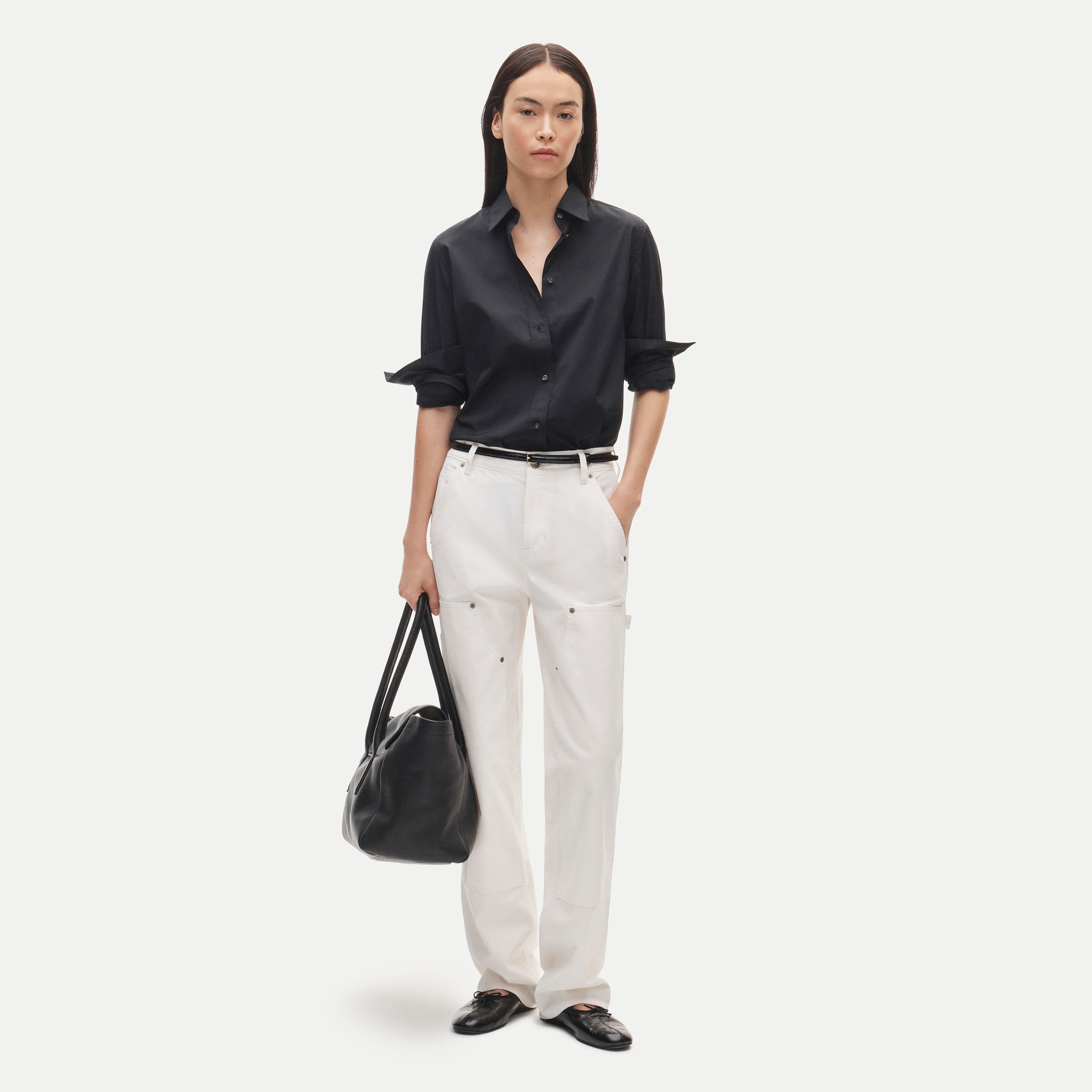 Jules classic-fit button-up shirt in Greenwich poplin