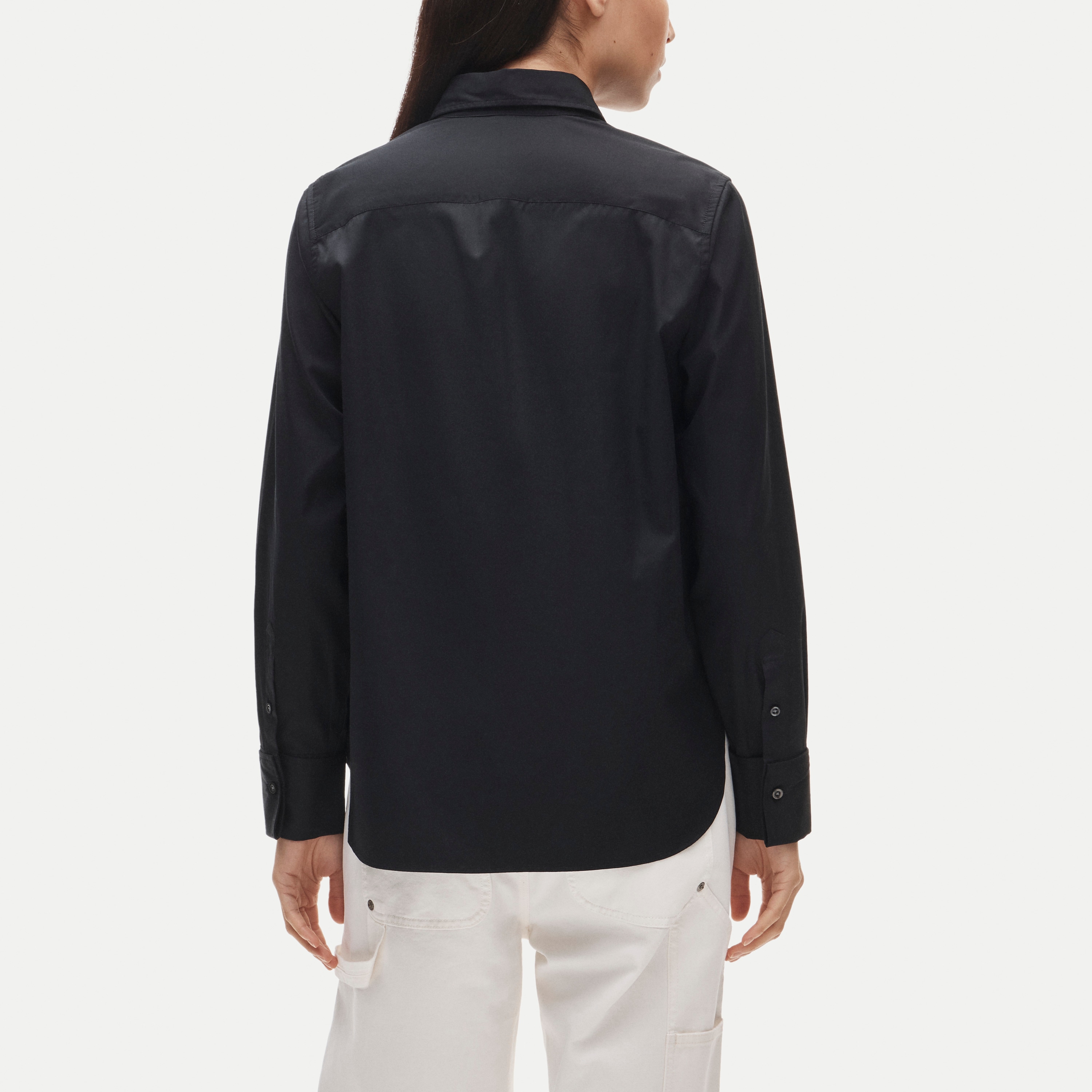 Jules classic-fit button-up shirt in Greenwich poplin