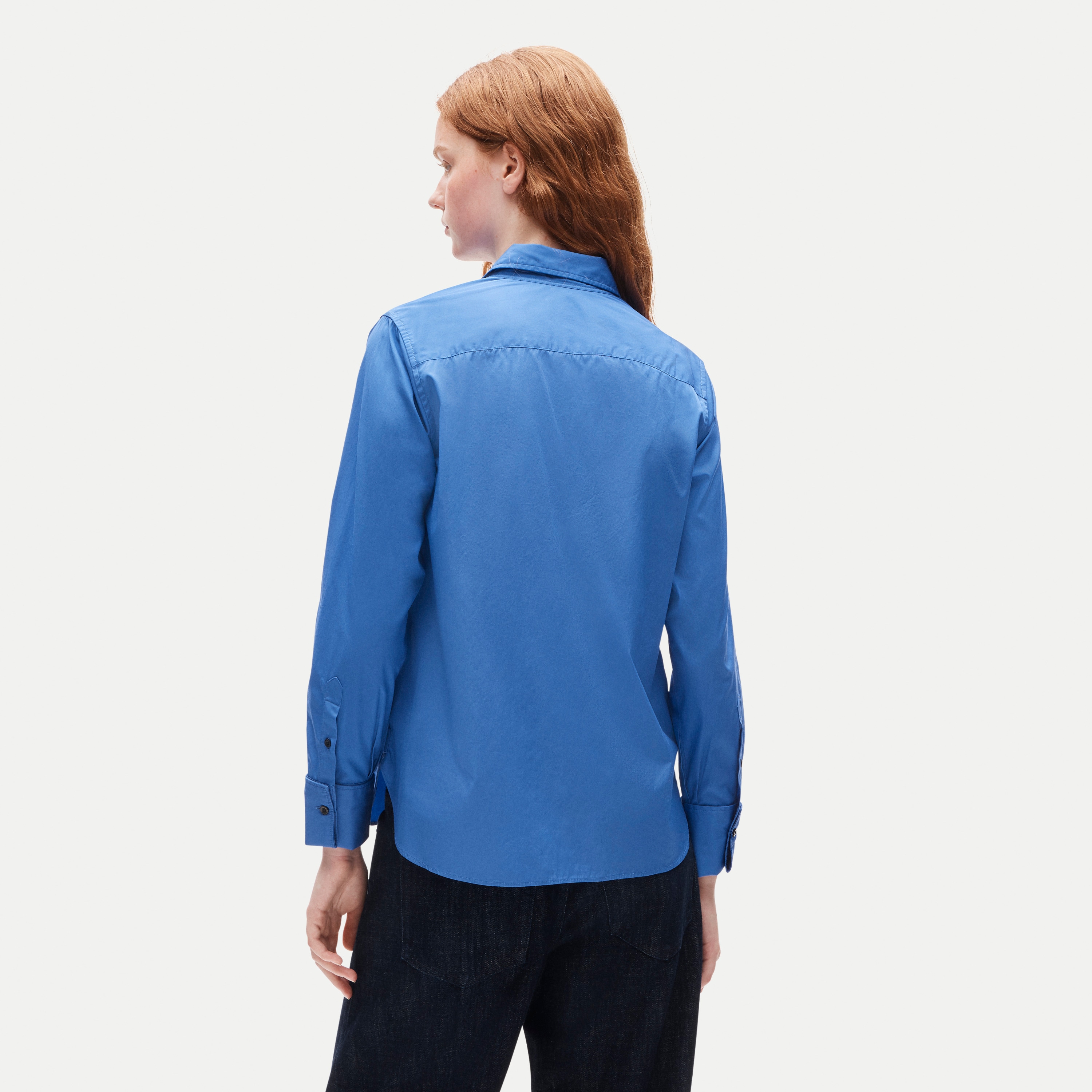 Jules classic-fit button-up shirt in Greenwich poplin