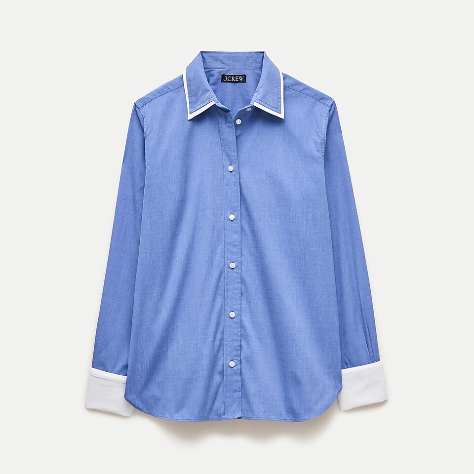 Maryam Nassir Zadeh X J.Crew Sheer Top In Silk Chiffon For Women