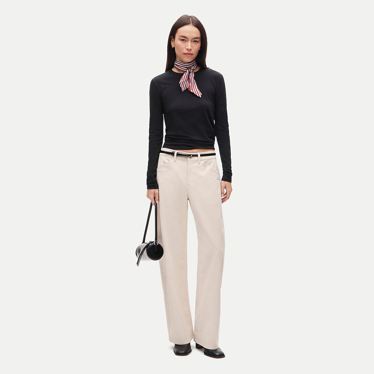 Vintage Jersey Blouson-sleeve T-shirt For Women | J.Crew