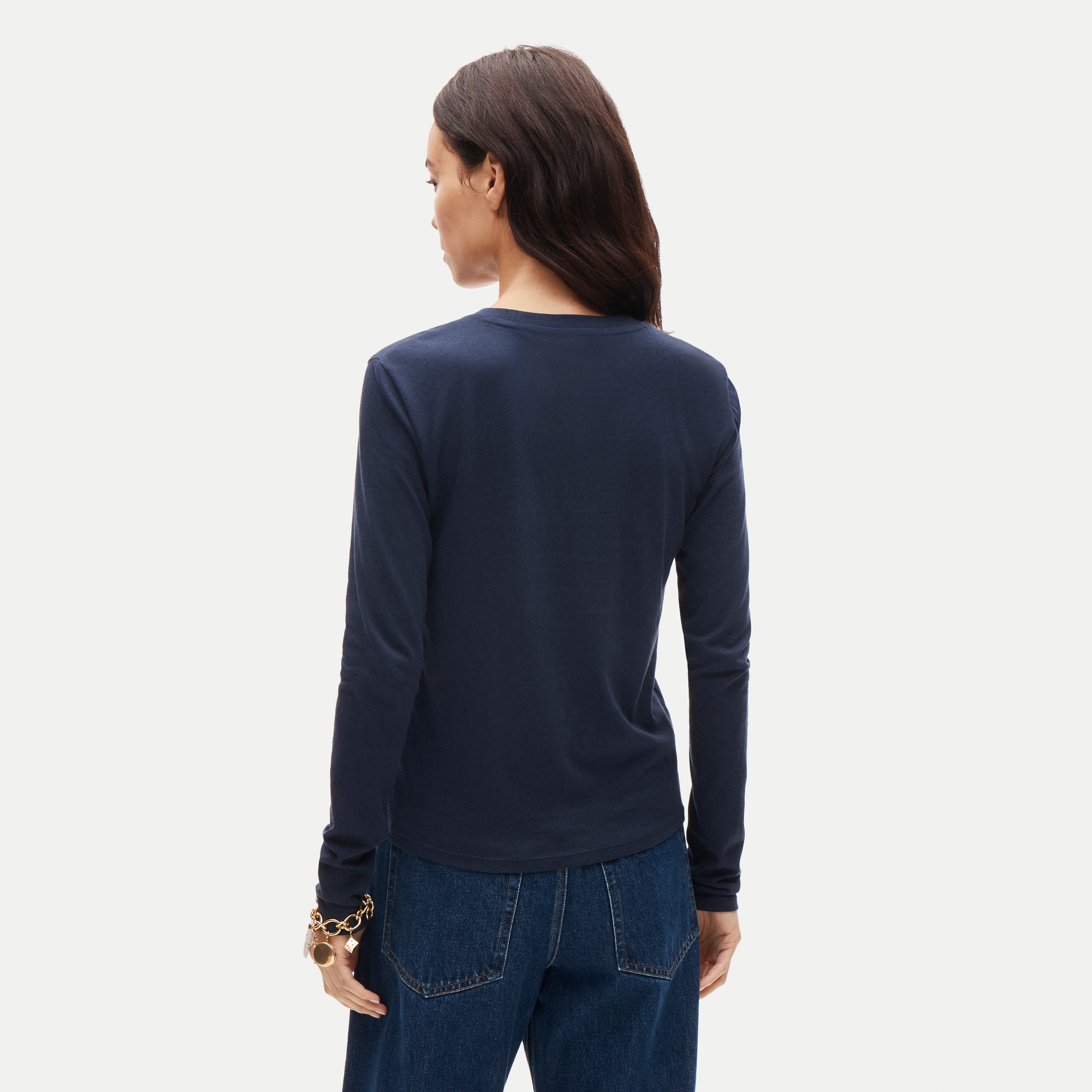 Vintage jersey long-sleeve T-shirt
