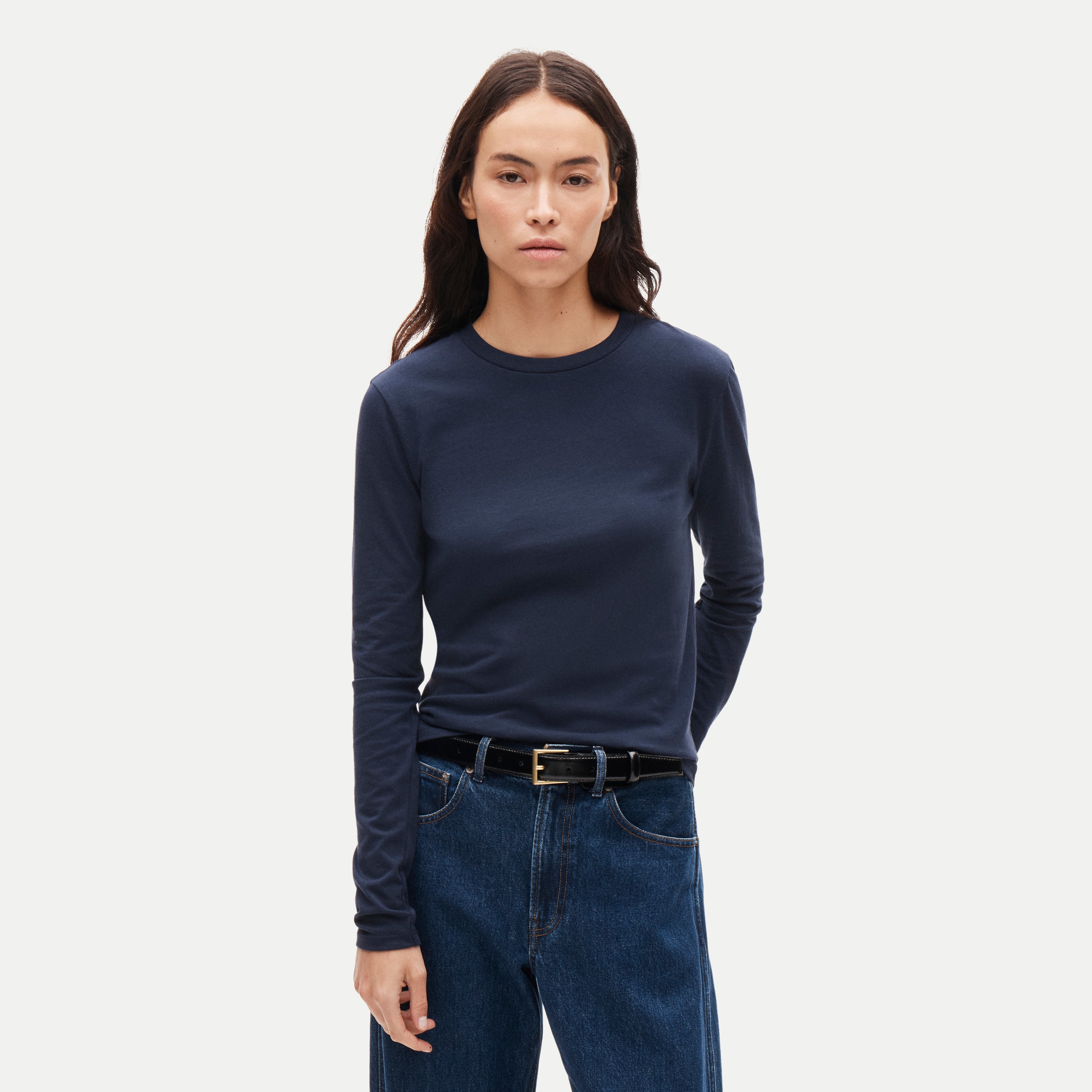 Vintage jersey long-sleeve T-shirt