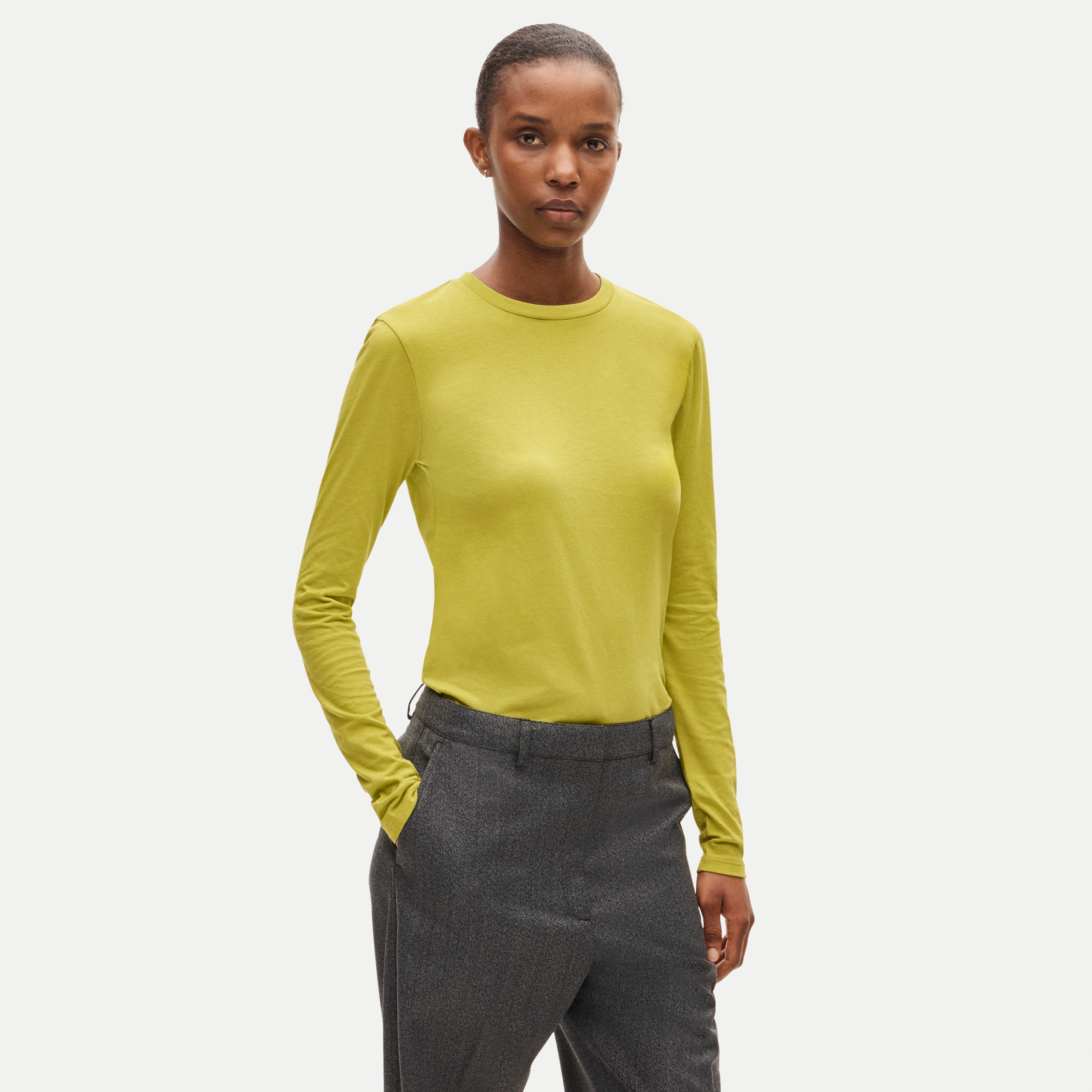 Vintage jersey long-sleeve T-shirt