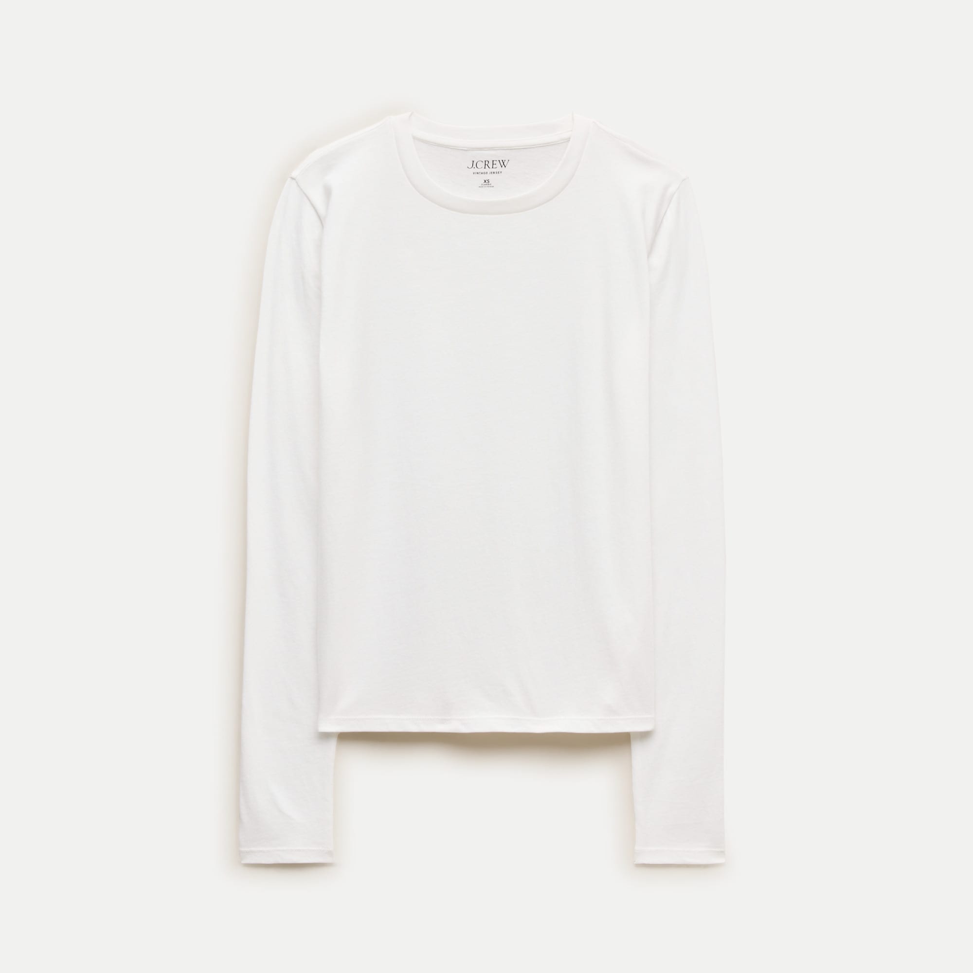Vintage jersey long-sleeve T-shirt