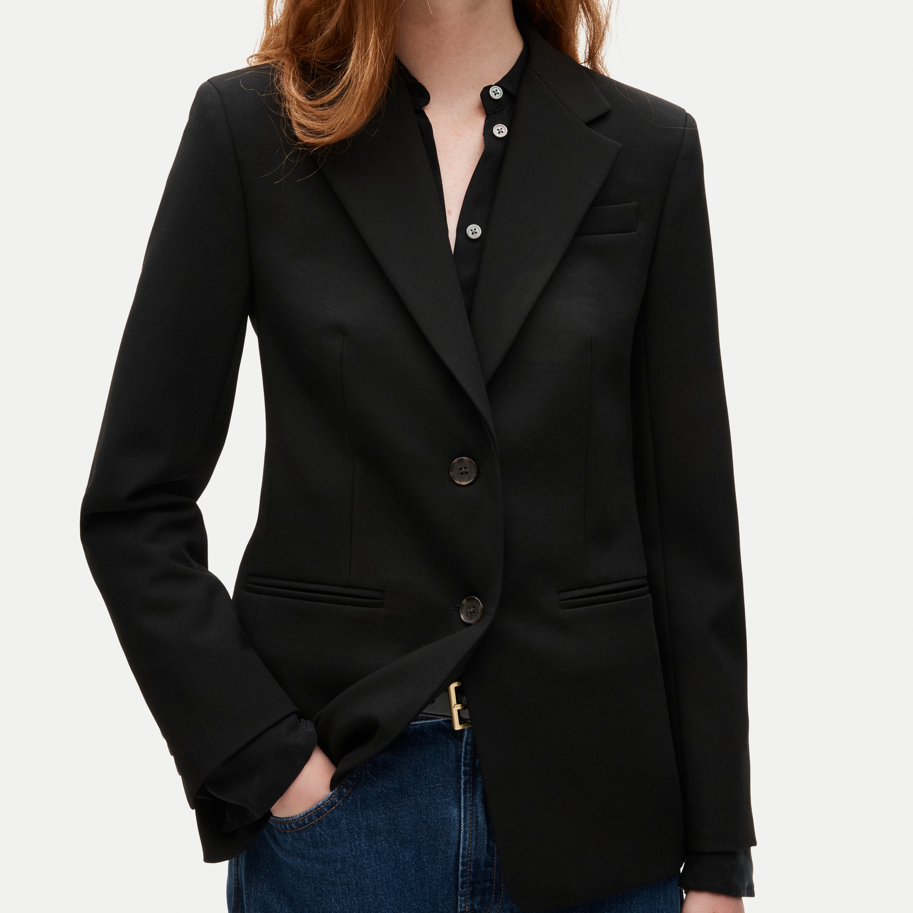 Margeaux blazer in four-season stretch