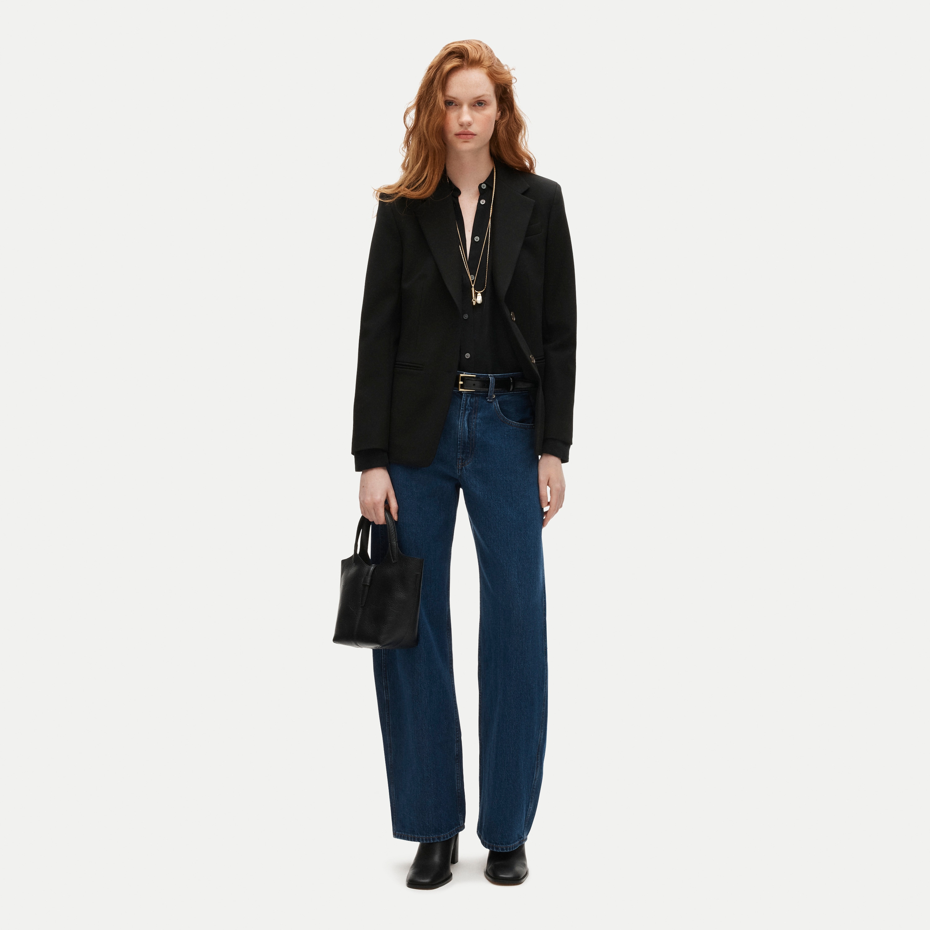 Margeaux blazer in four-season stretch