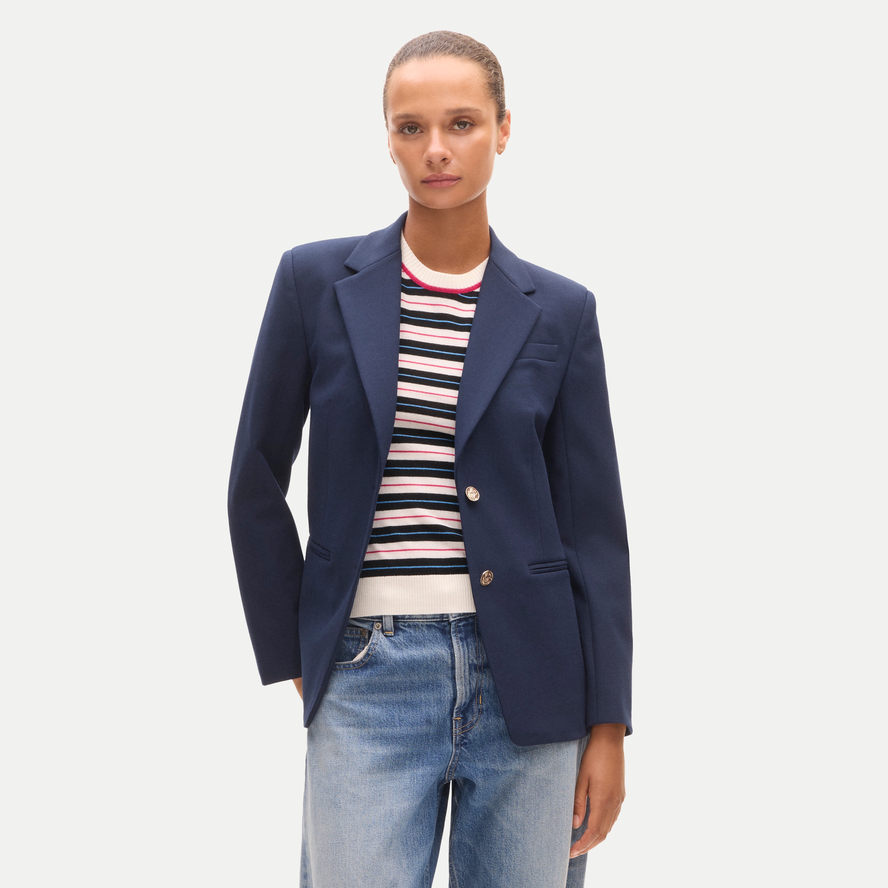 Margeaux blazer in four-season stretch