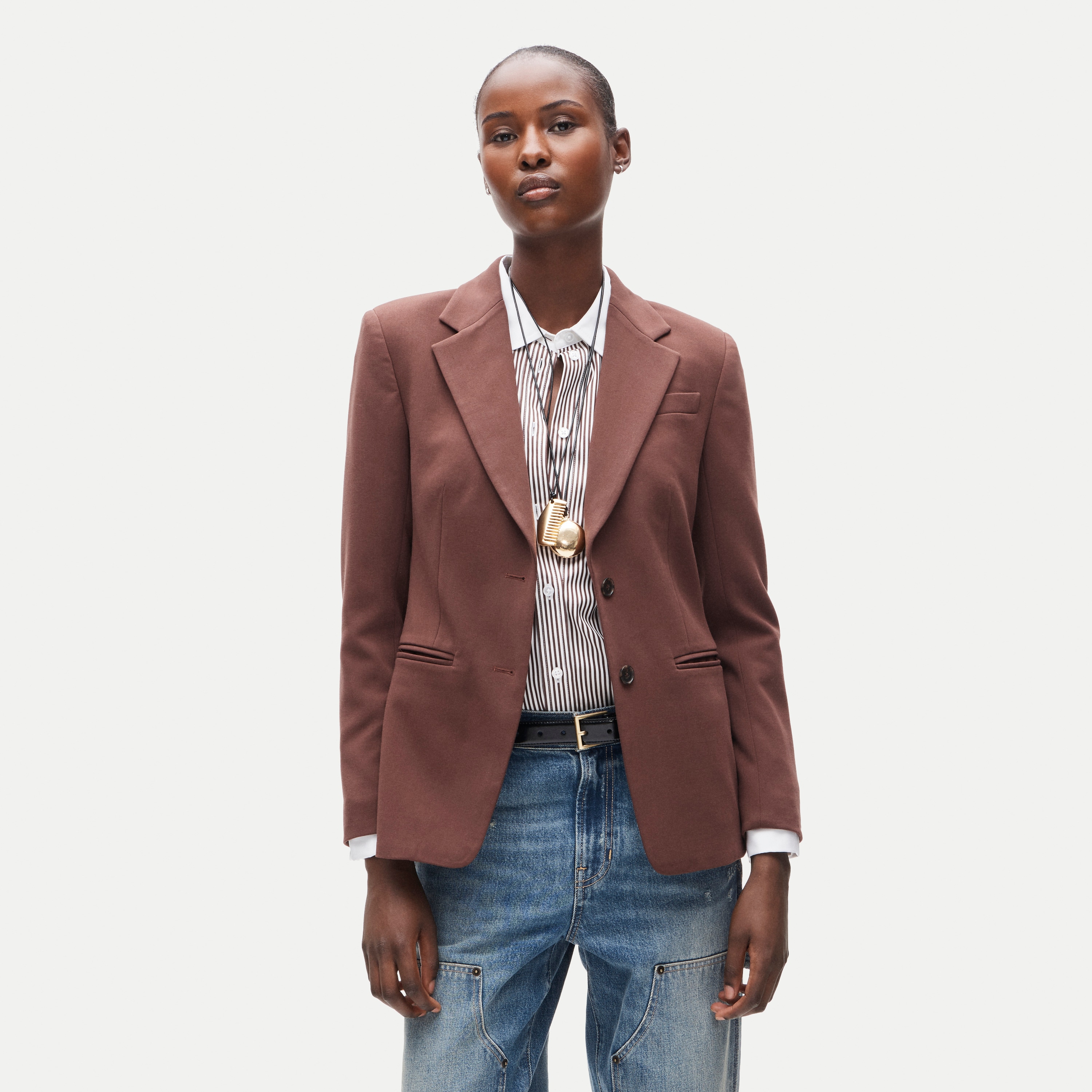 Margeaux blazer in four-season stretch