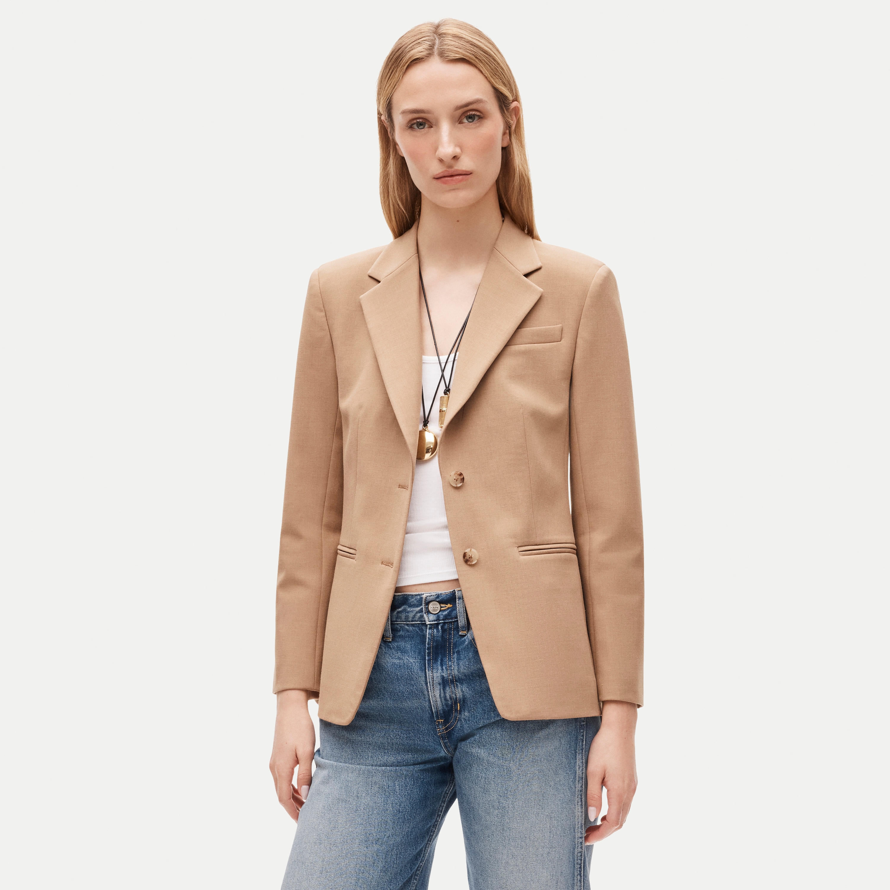 Margeaux blazer in four-season stretch