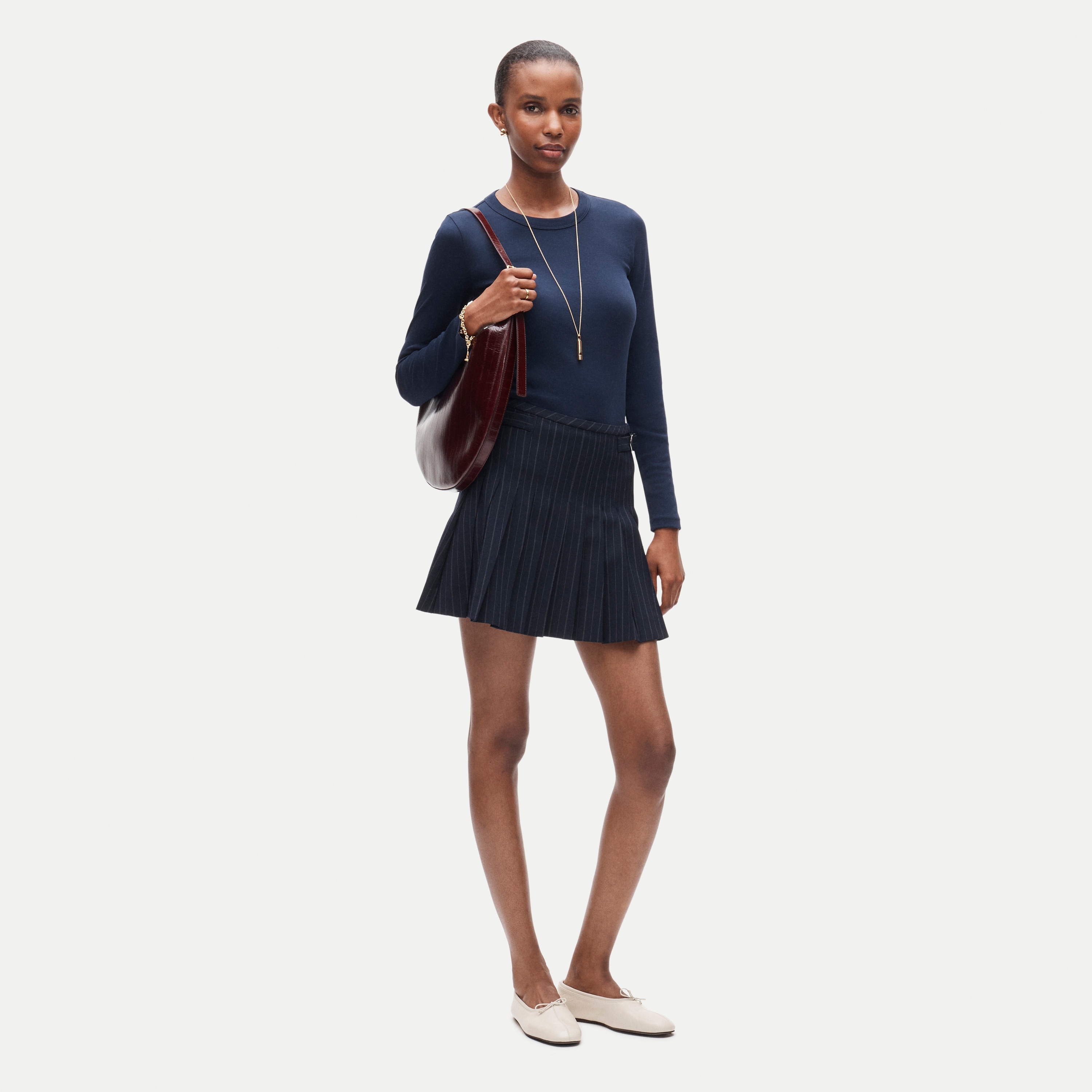 New perfect-fit long-sleeve T-shirt