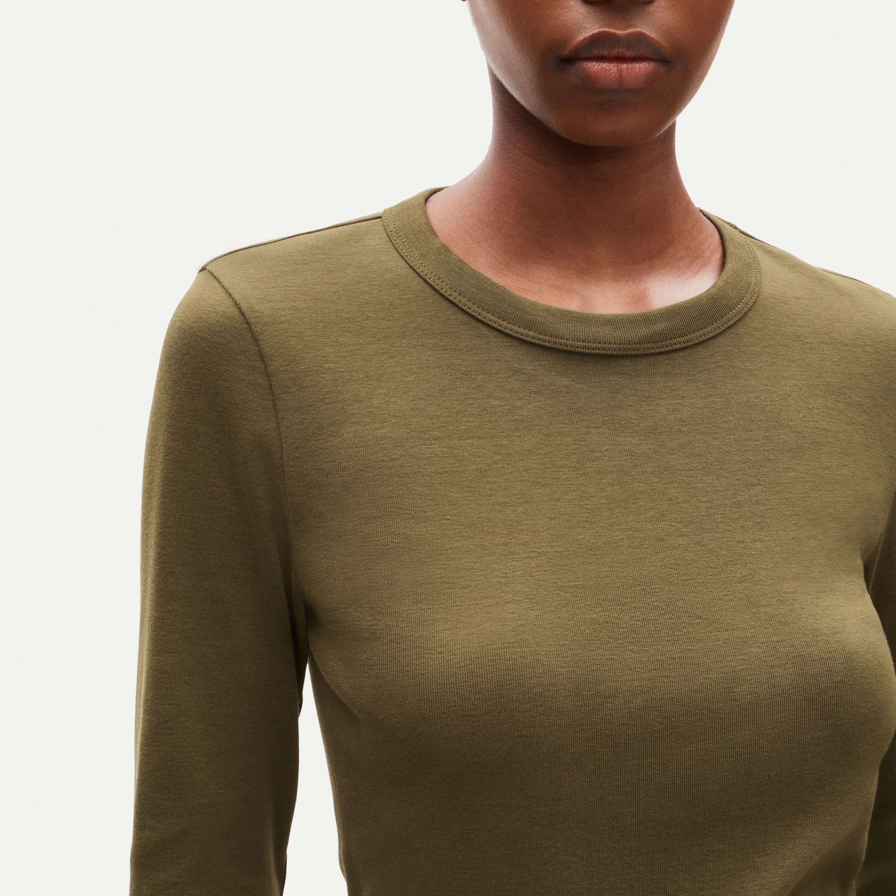 New perfect-fit long-sleeve T-shirt