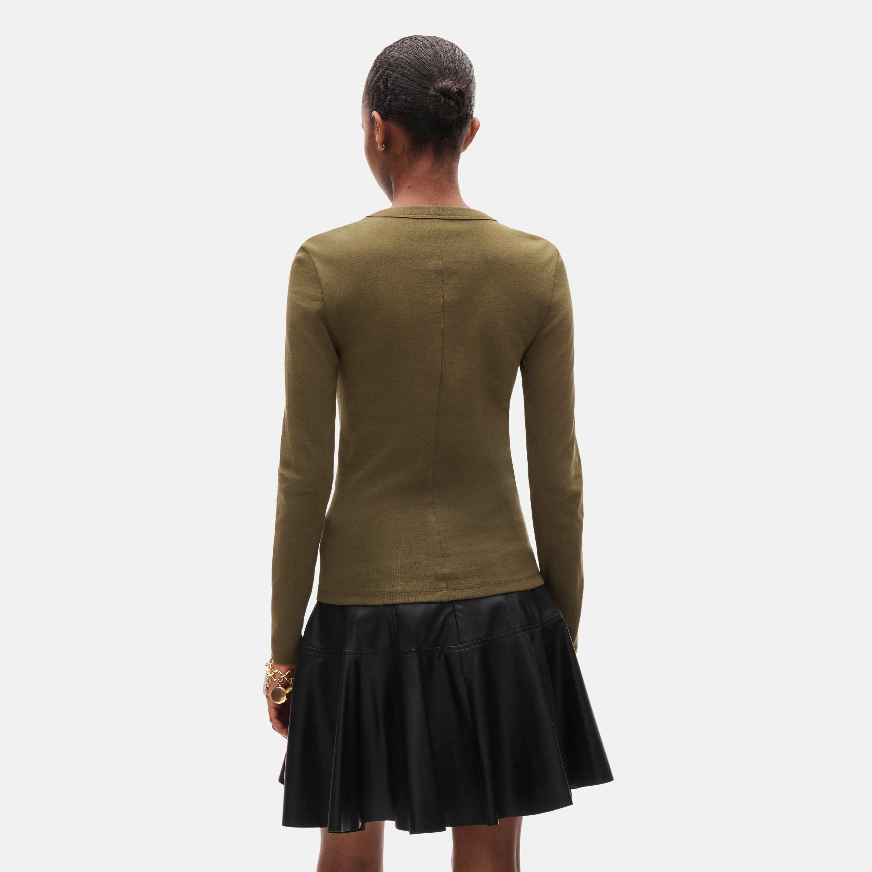 New perfect-fit long-sleeve T-shirt
