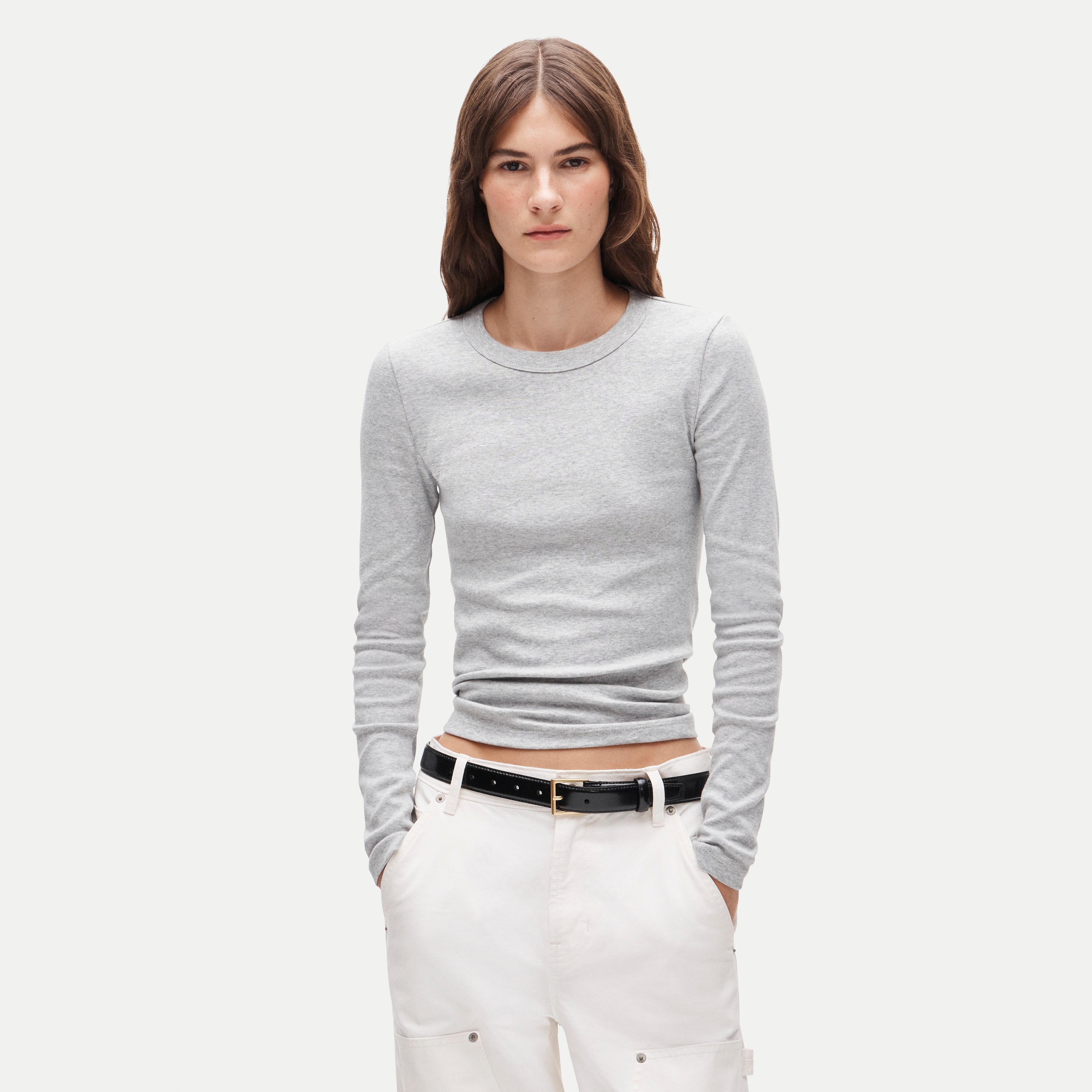 New perfect-fit long-sleeve T-shirt