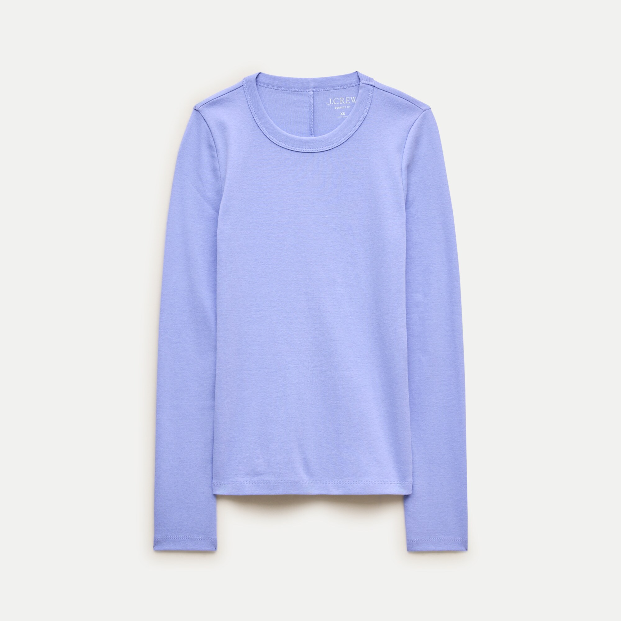 New perfect-fit long-sleeve T-shirt
