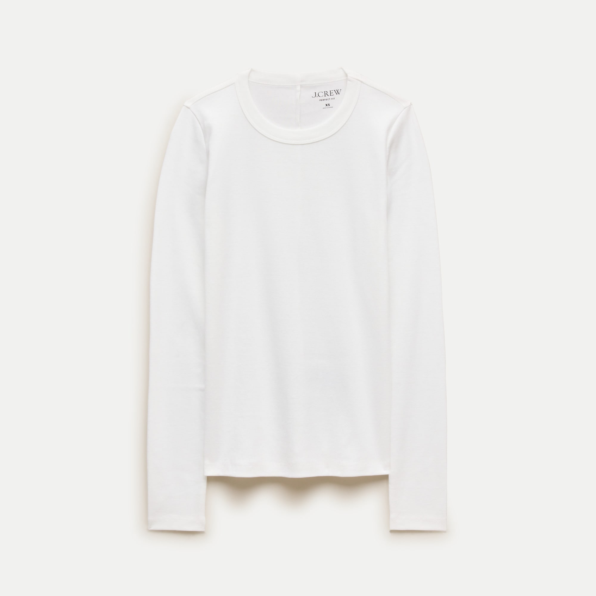 New perfect-fit long-sleeve T-shirt