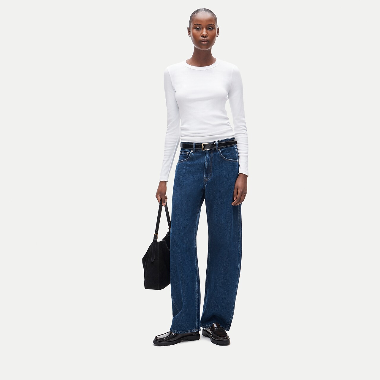 Vintage Jersey Blouson-sleeve T-shirt For Women | J.Crew