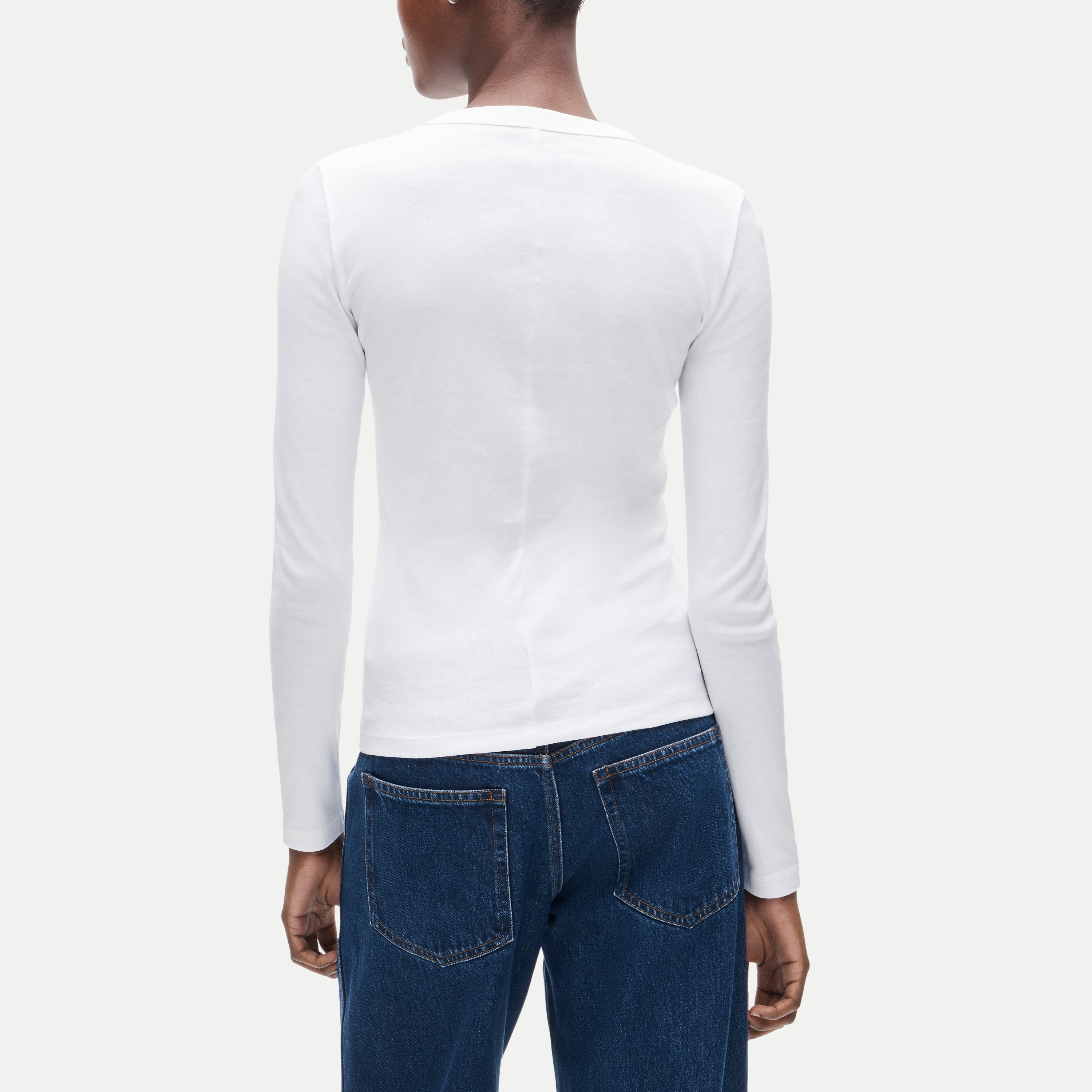 New perfect-fit long-sleeve T-shirt