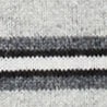 Rolled cashmere long-sleeve sweater HTHR GREY MULTI