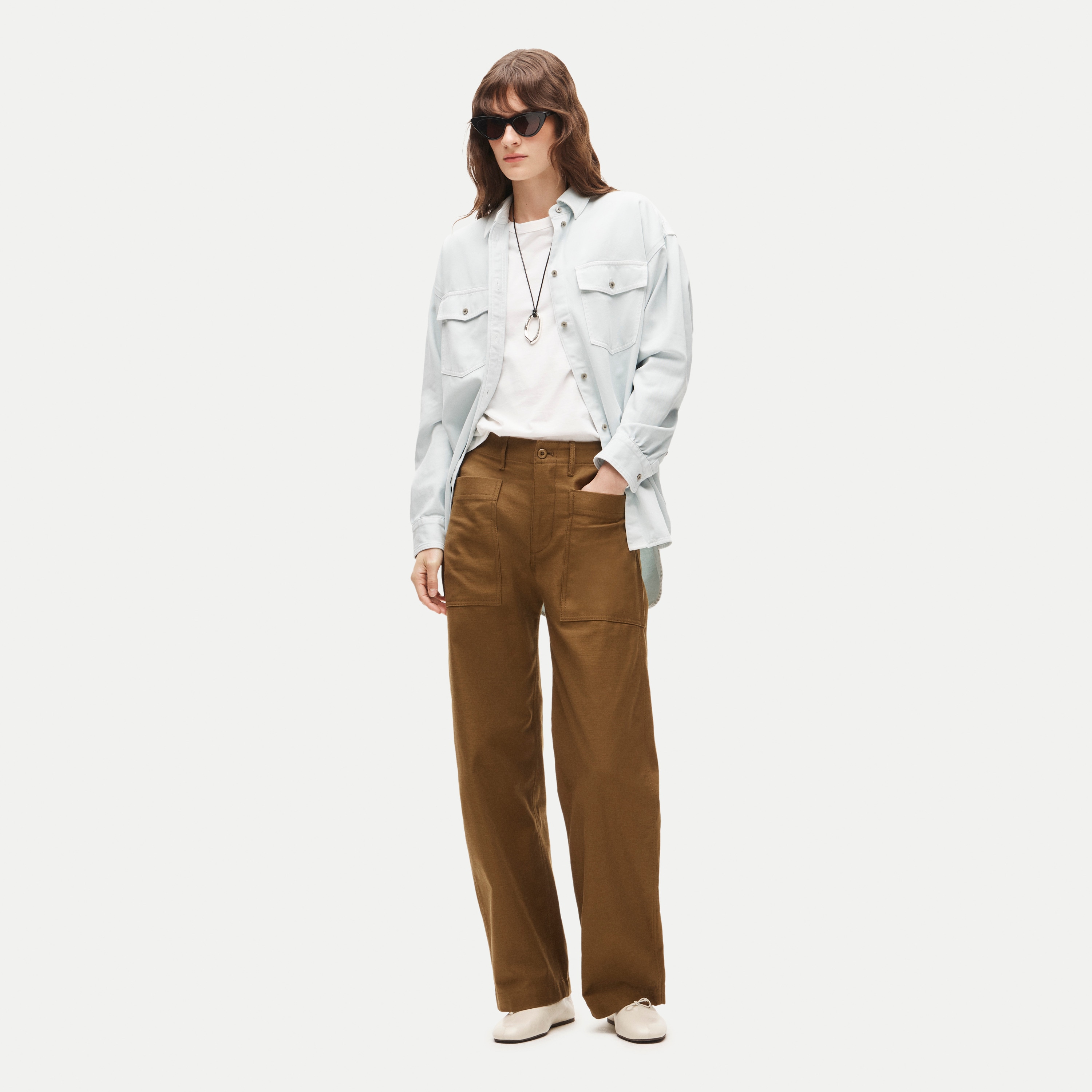 Zoe barrel pant with utility pockets - thumbnail 2