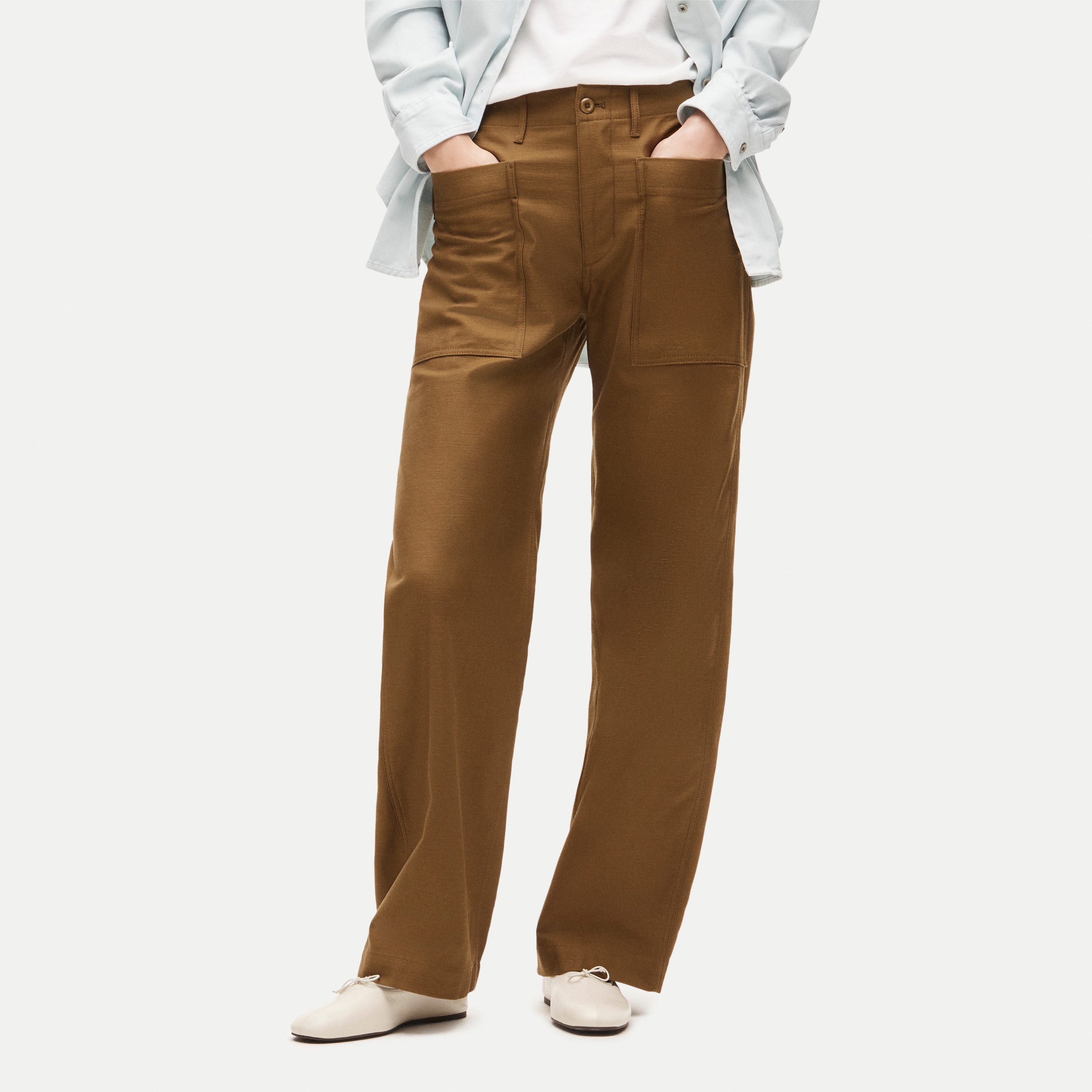 Zoe barrel pant with utility pockets